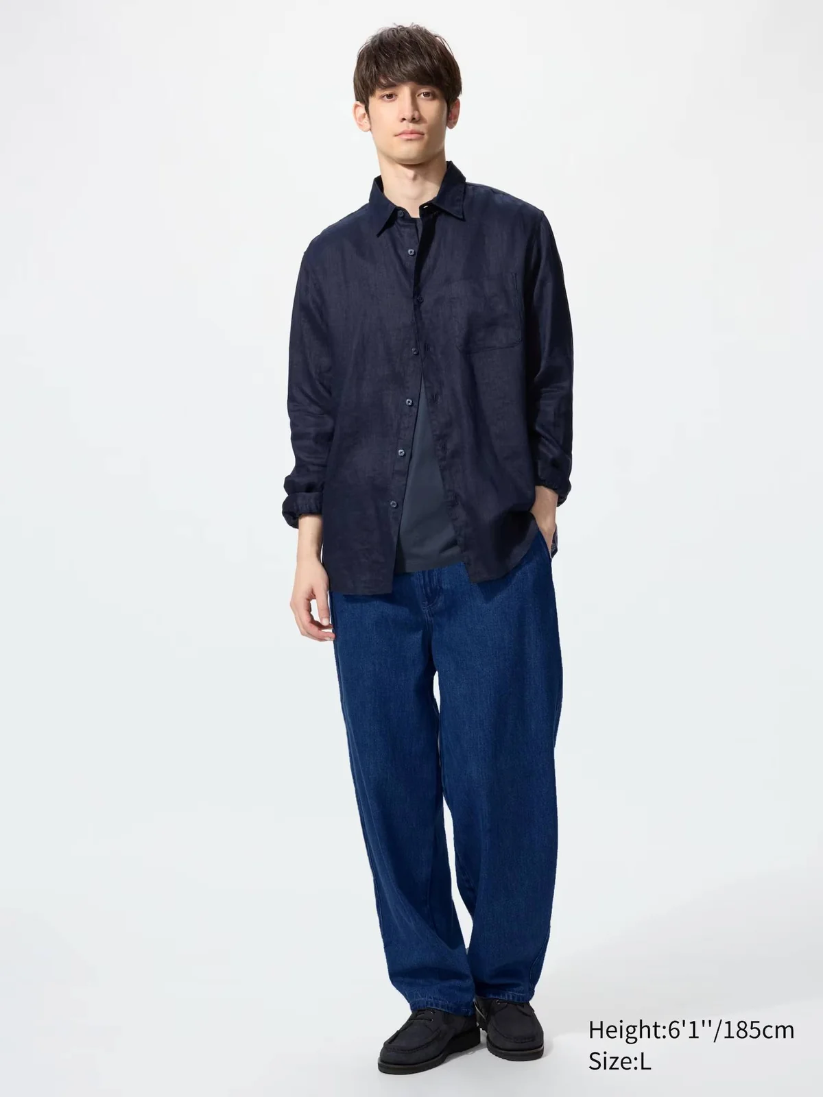 Чоловічі джинси широкі UNIQLO 1159852145