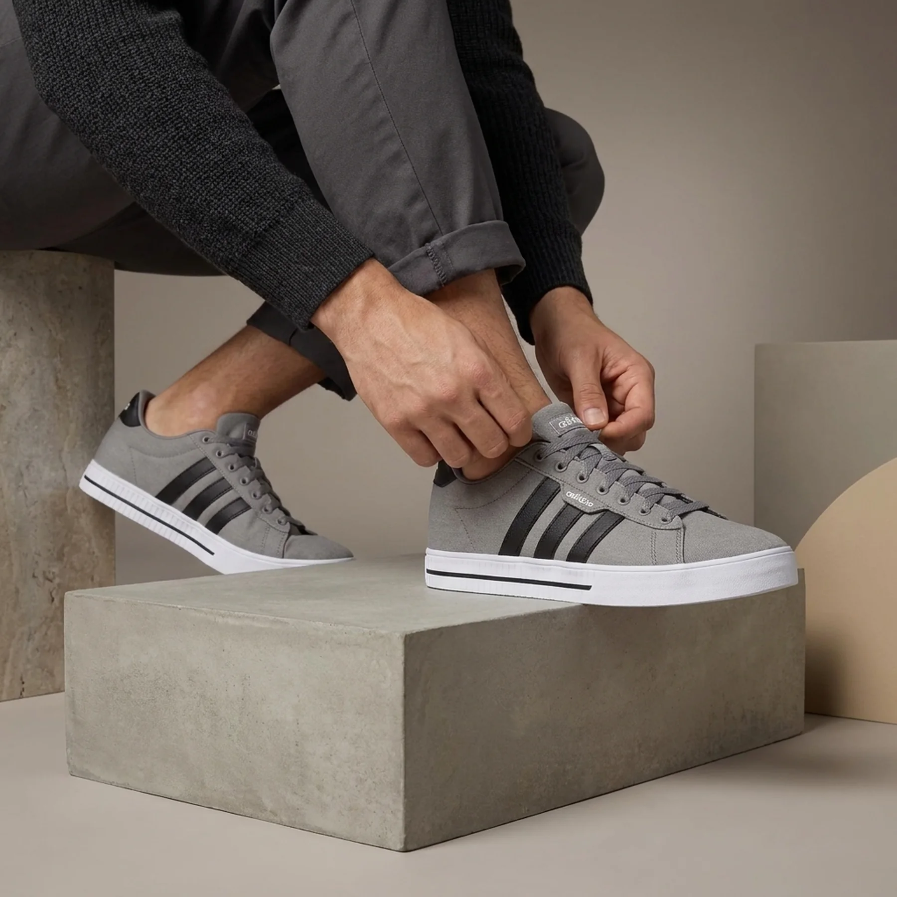 Чоловічі кеди Adidas DAILY 3.0 44