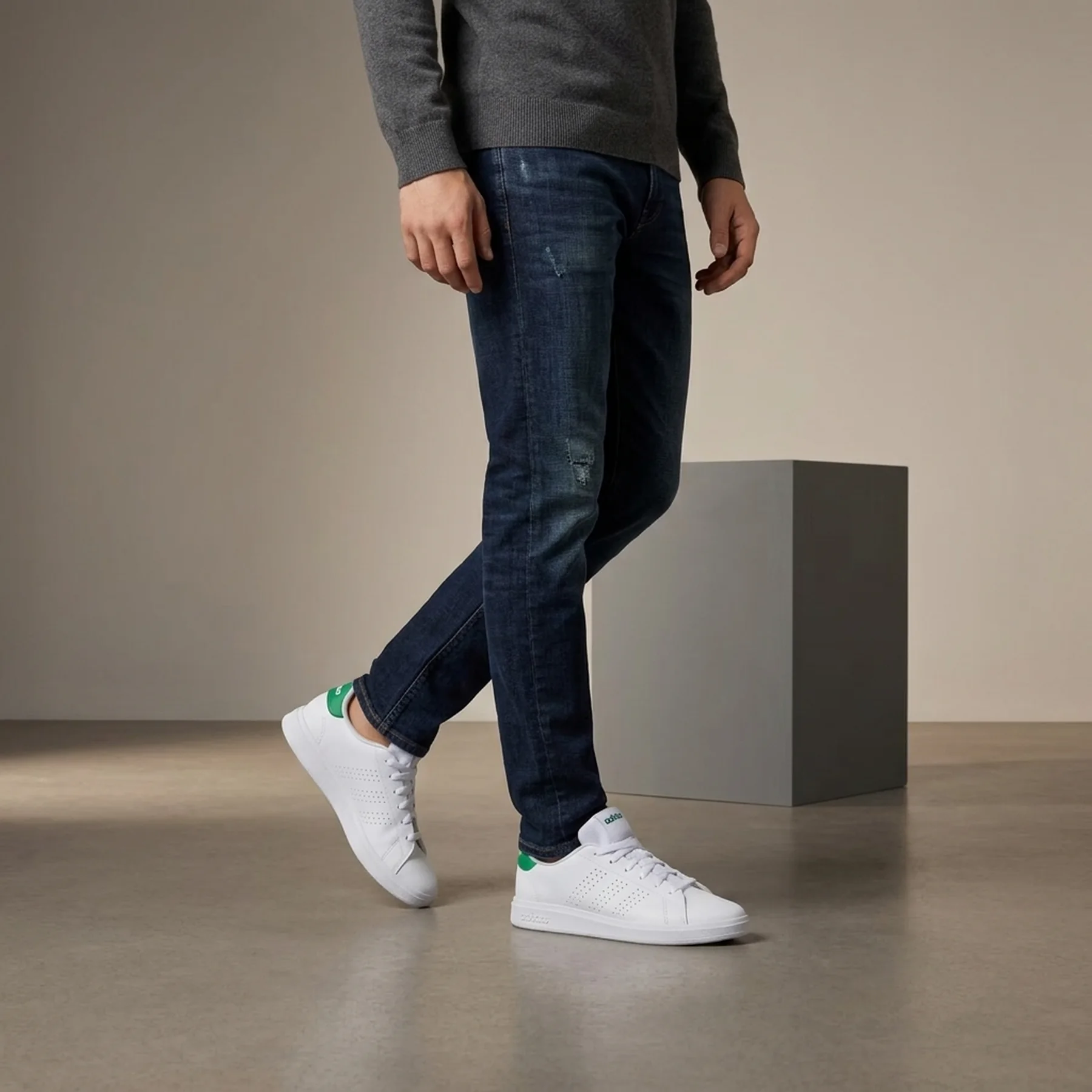 Чоловічі кеди Advantage від Adidas 46 2/3