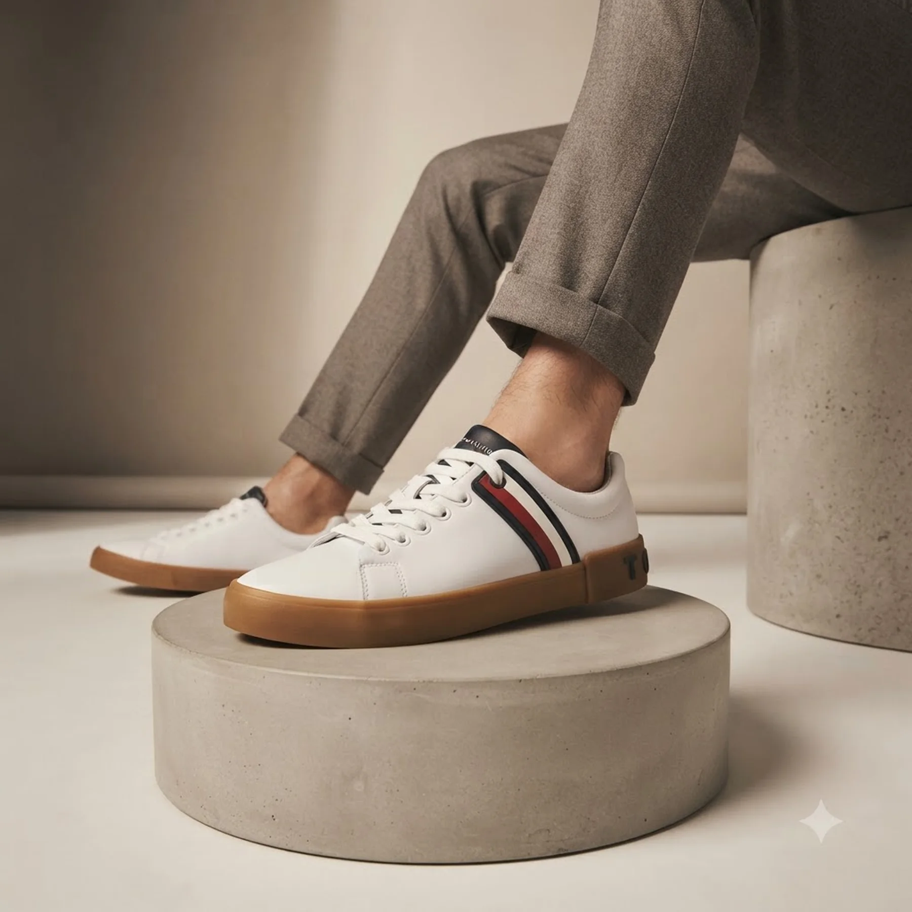 Чоловічі кеди Tommy Hilfiger з логотипом 45