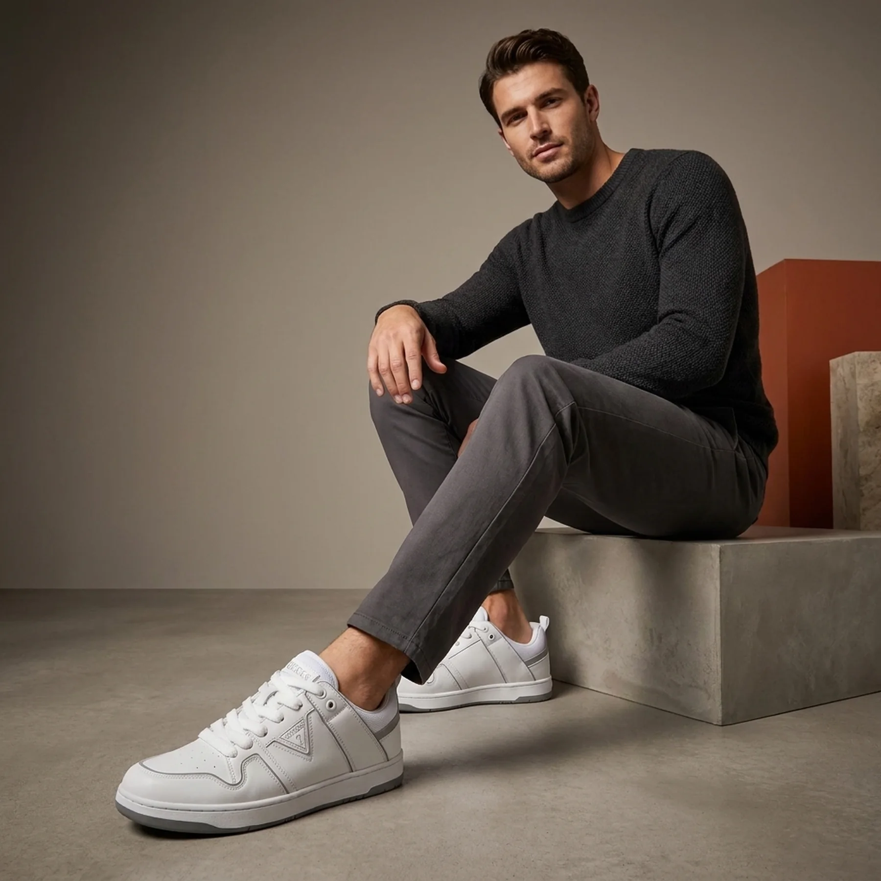 Чоловічі кросівки TARRAN GUESS з логотипом 45
