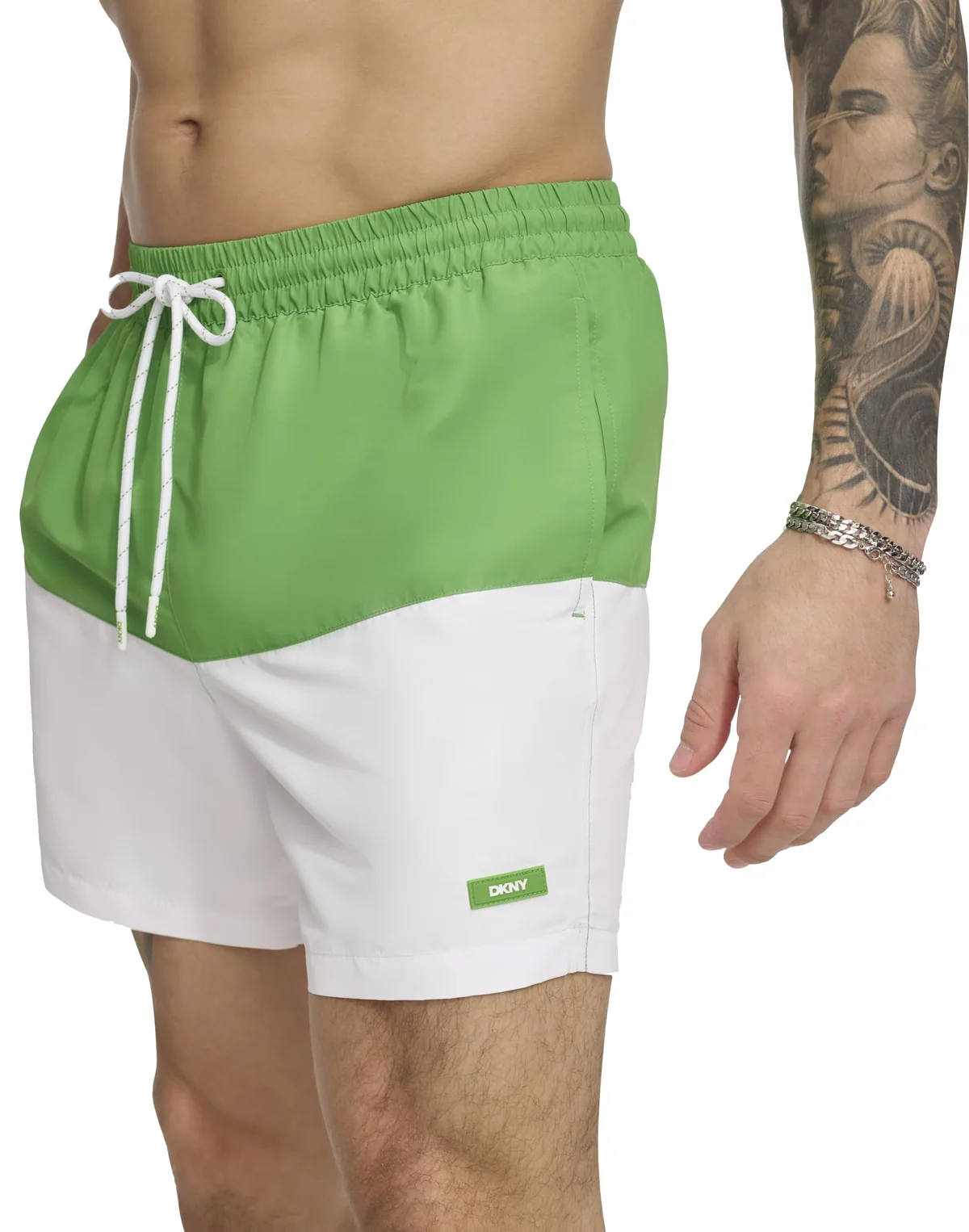 Чоловічі пляжні шорти Volley DKNY із захистом від сонця UPF 40+ Protection швидковисихаючі 1159841119