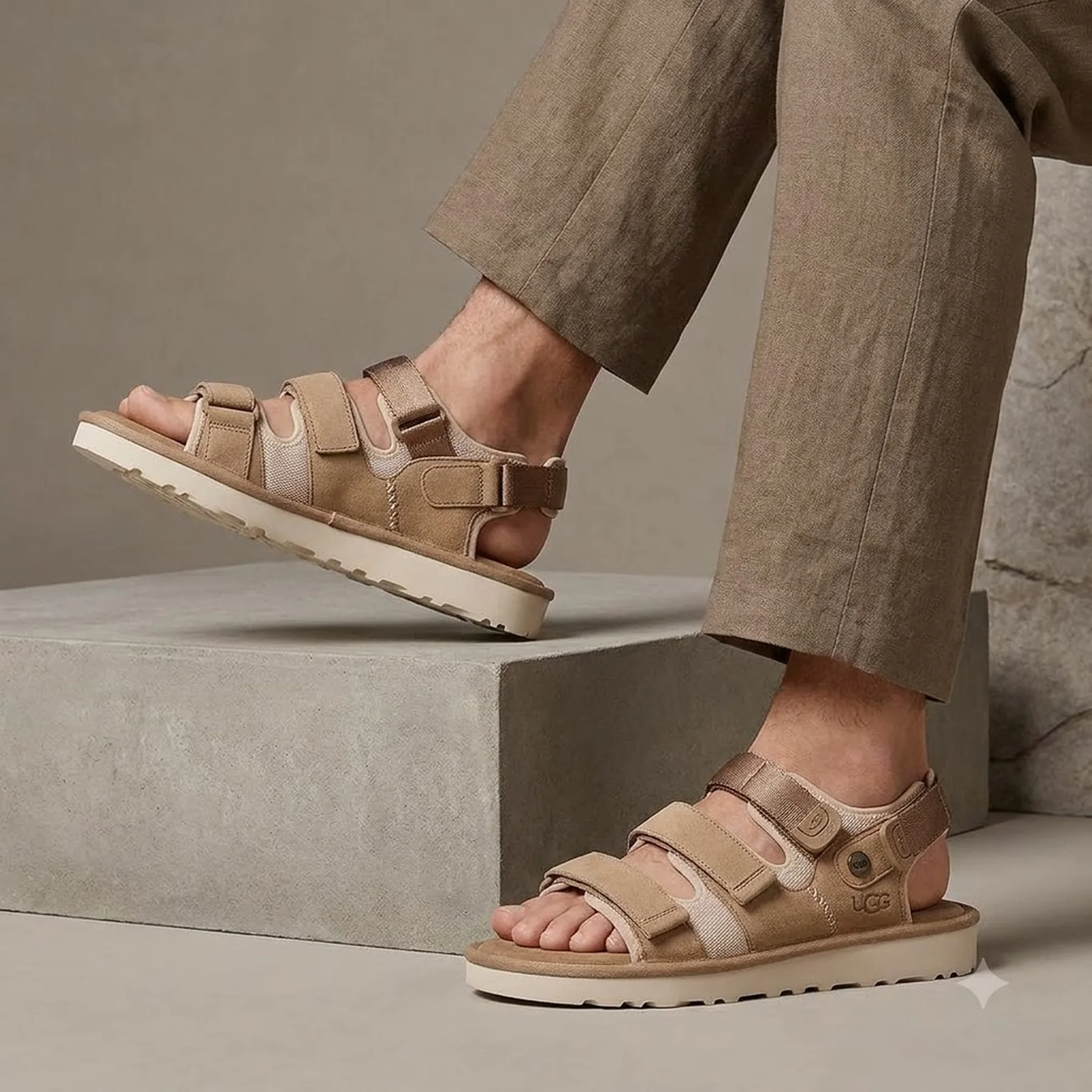 Чоловічі сандалії Goldencoast Multistrap UGG 42
