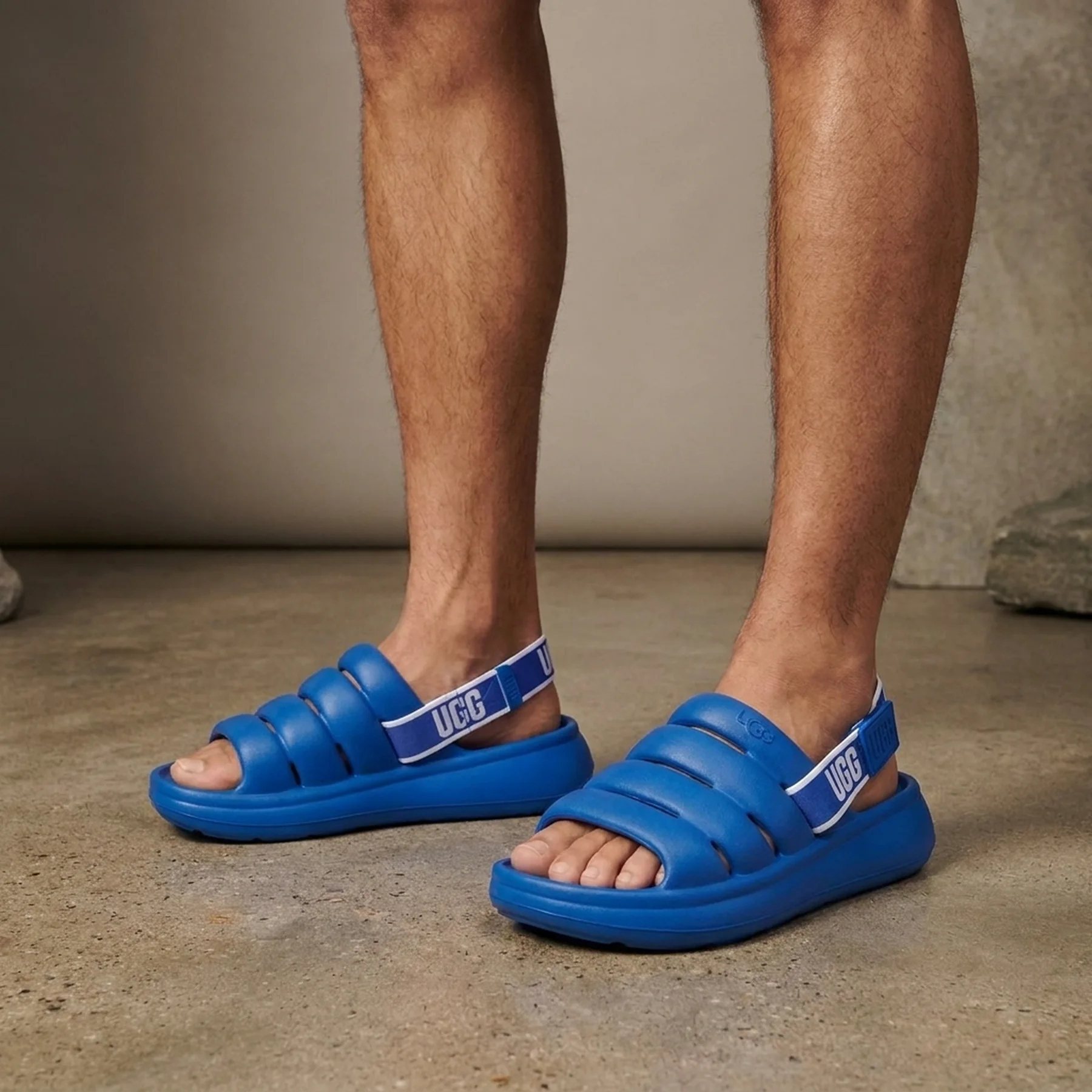 Чоловічі сандалі UGG на гумці 1159787574