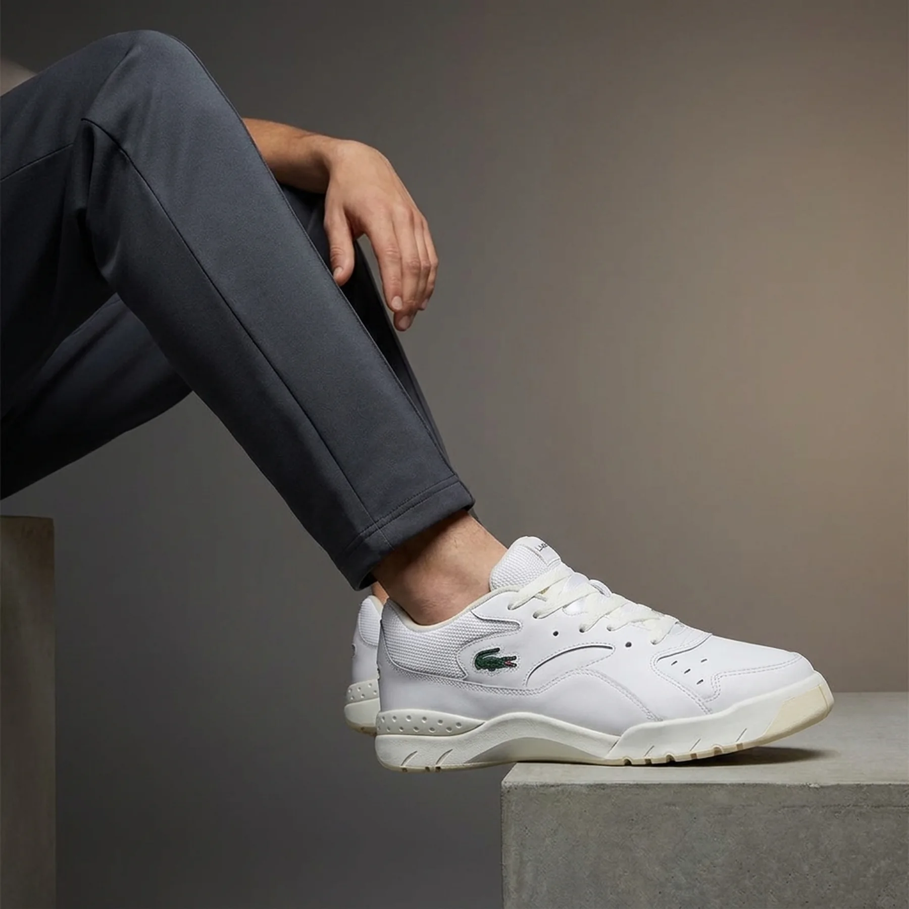 Чоловічі шкіряні кросівки Aceline 96 Lacoste 46,5