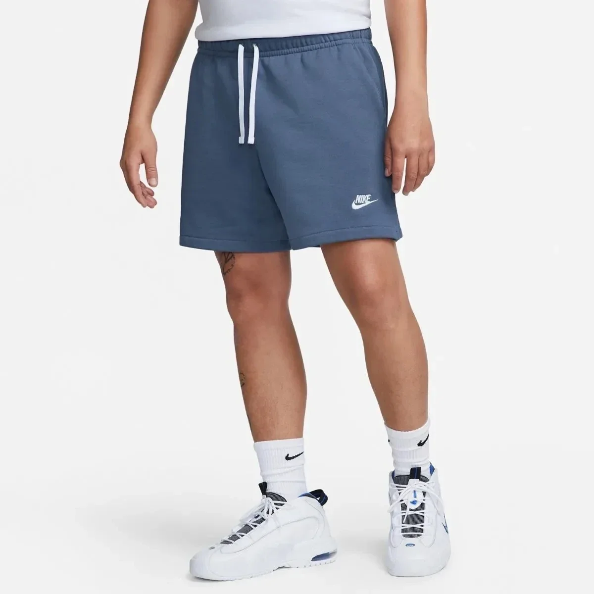 Шорти чоловічі Nike Club Fleece French Terry Flow Shorts Blue (DX0731-491)