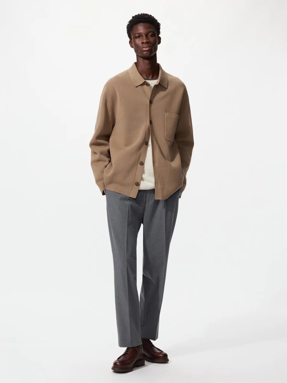 Чоловічі штани UNIQLO 1159850522 (Сірий XL)