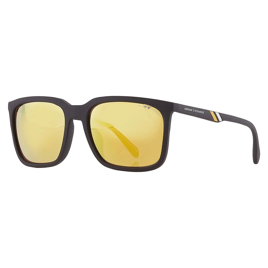 Чоловічі сонцезахисні окуляри Rectangular Armani Exchange 1159810936 (Чорний, One size)