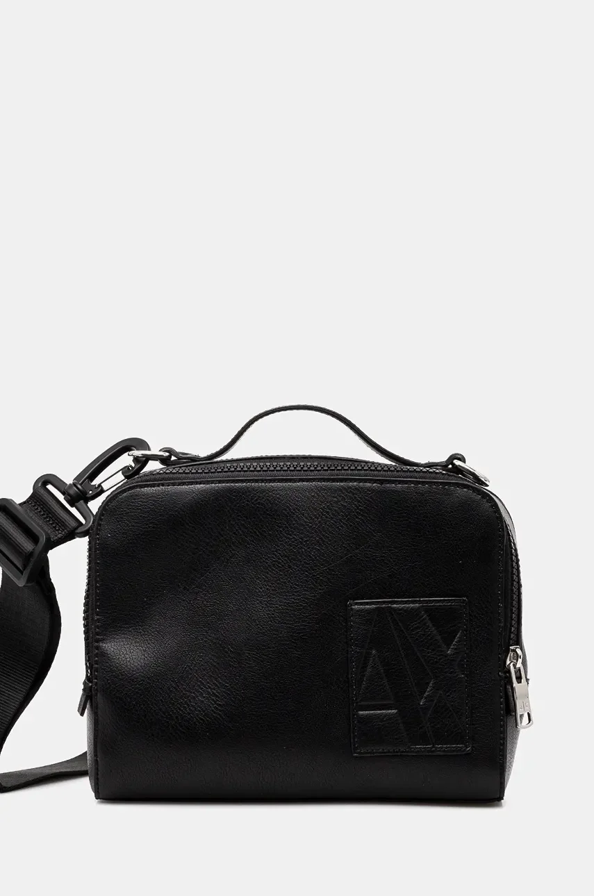 Чоловічі сумки Armani Exchange через плече 1159829942 (Чорний One size)