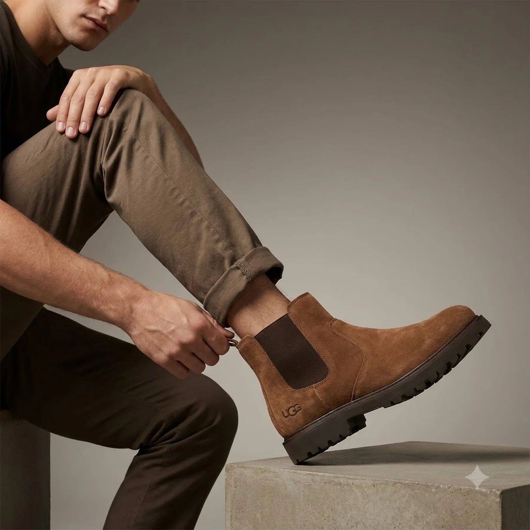 Чоловічі замшеві черевики UGG 1159795284