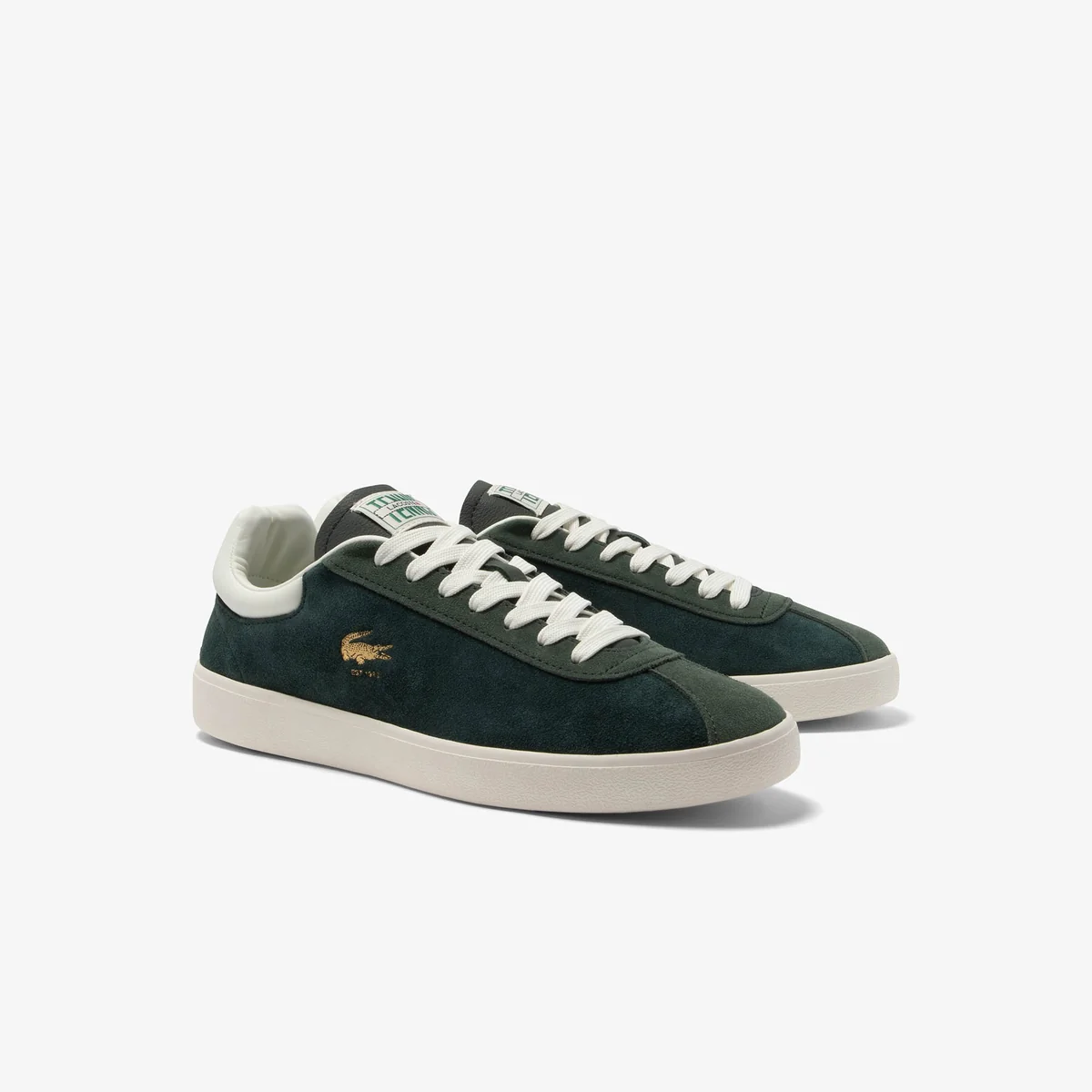Чоловічі замшеві кеди Lacoste 40,5 — Взуття