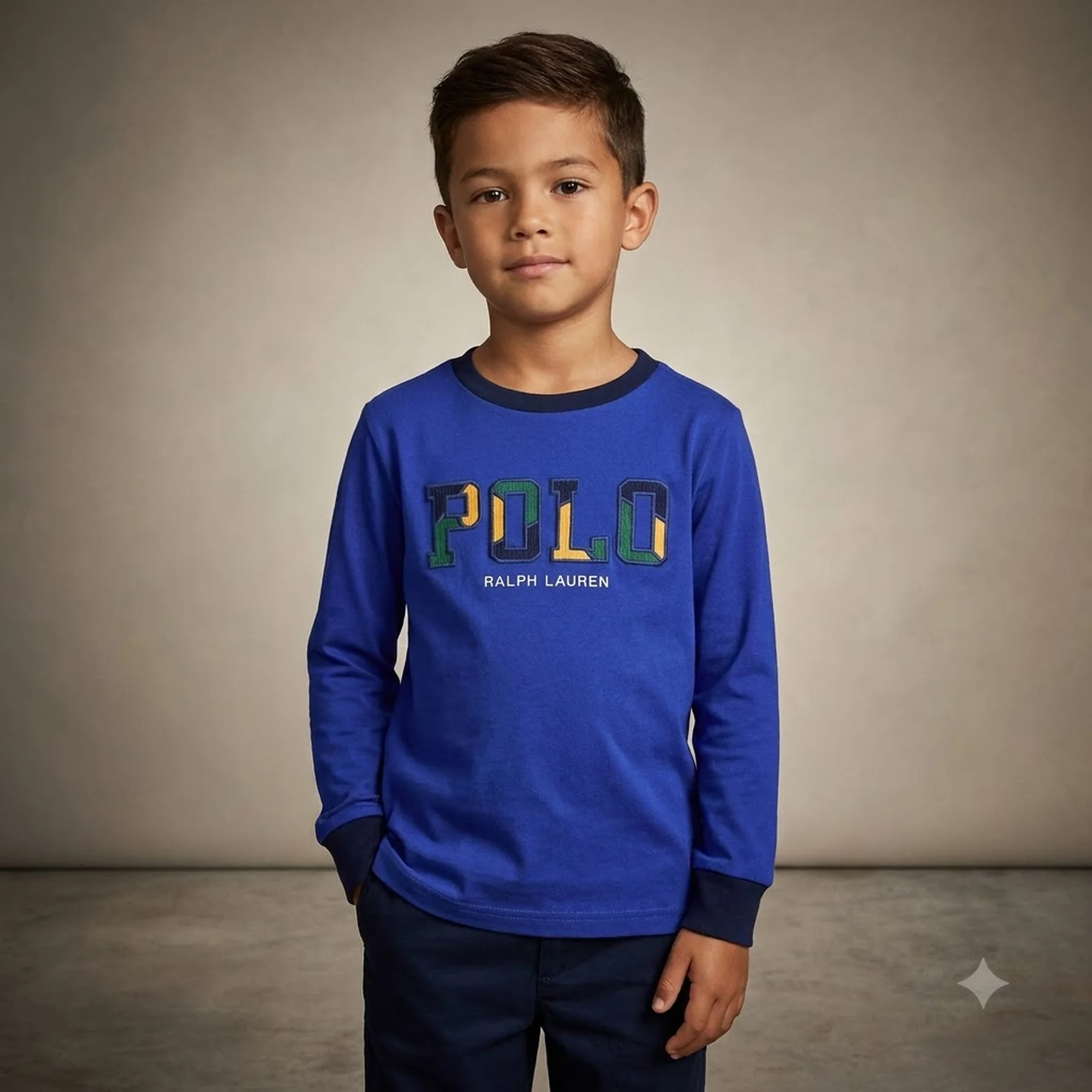 Чоловічий лонгслів для хлопчика Polo Ralph Lauren з логотипом 1159829682