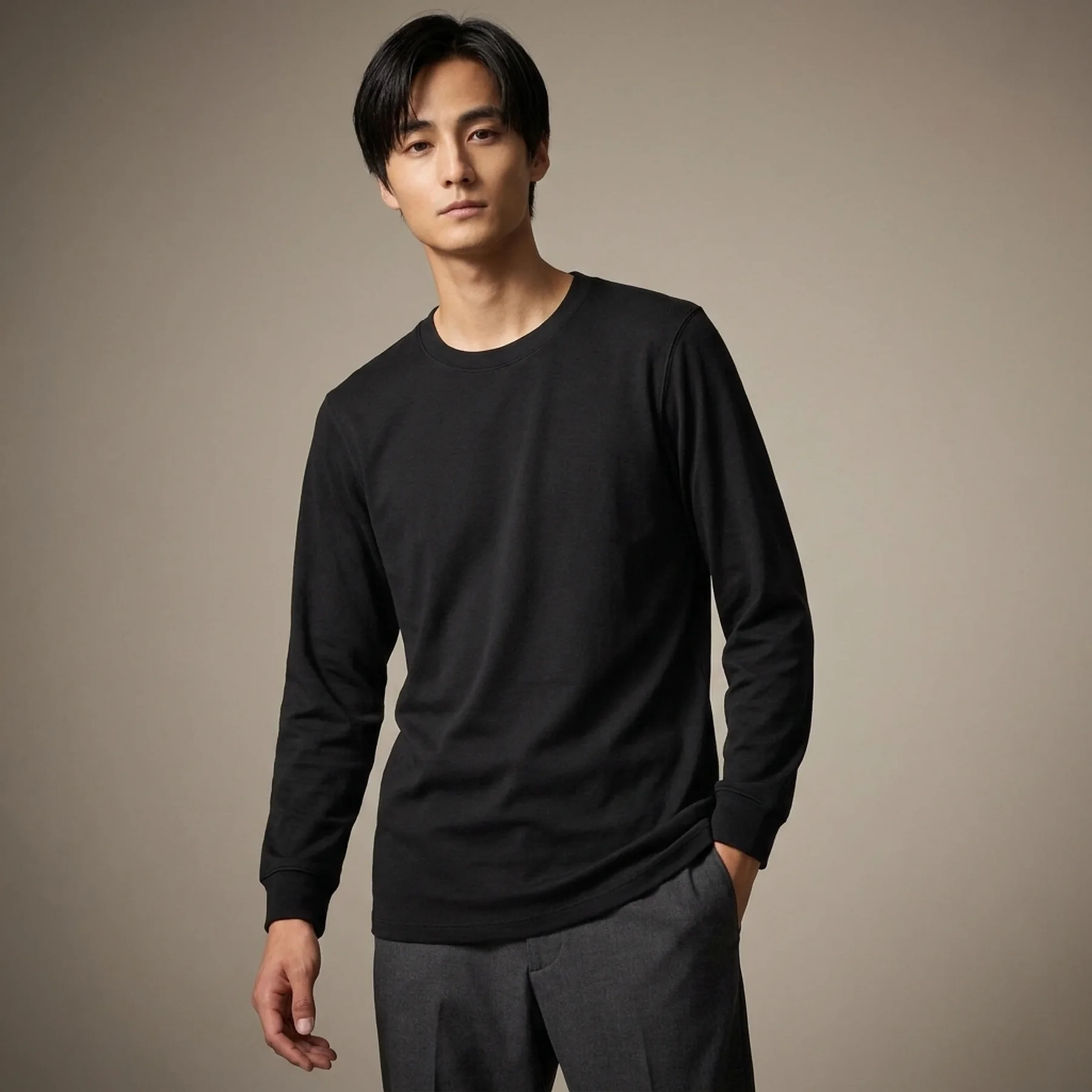 Чоловічий лонгслів UNIQLO з технологією HEATTECH 1159854884