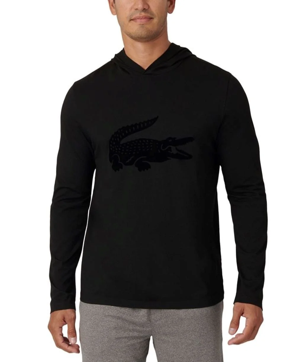 Чоловічий лонгслів з капюшоном Lacoste 1159813217