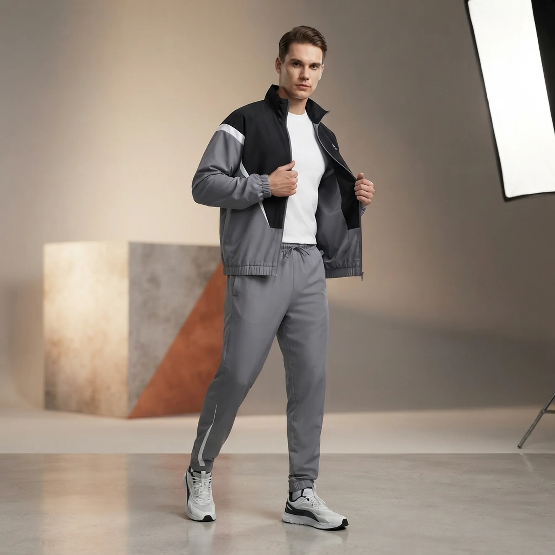 Чоловічий спортивний костюм adidas M WVN NO HD IJ6072
