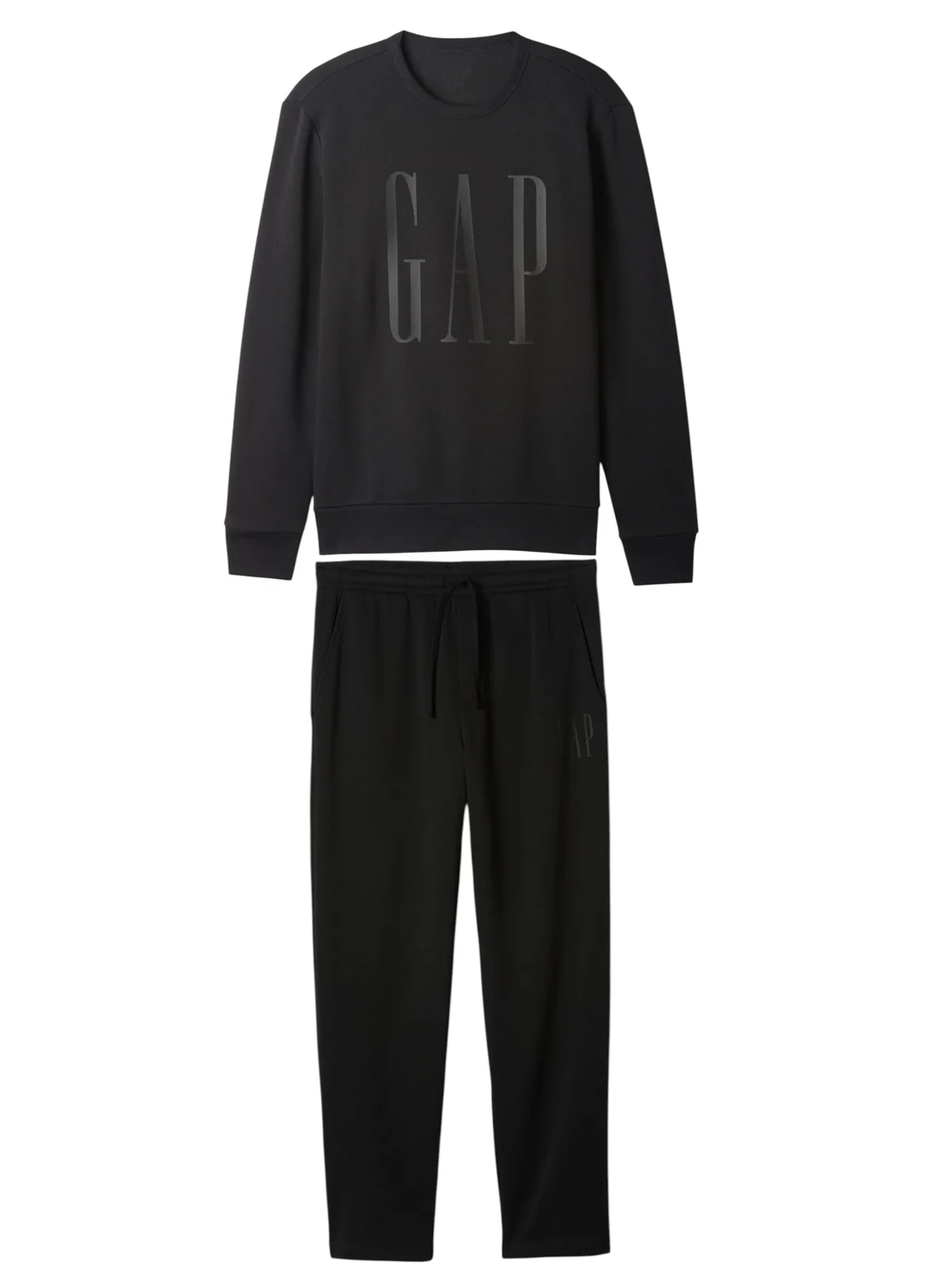 Чоловічий спортивний костюм GAP фліс 1159839477 (Чорний XL) — Одяг