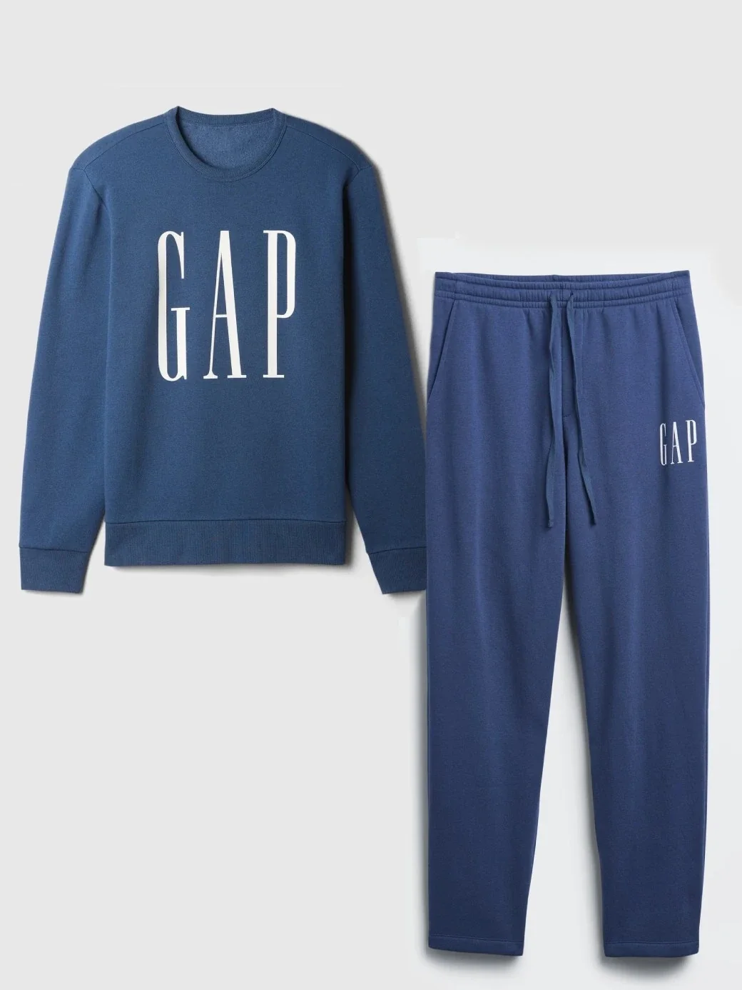 Чоловічий спортивний костюм GAP на флісі 1159842596 (Синій M) — Одяг