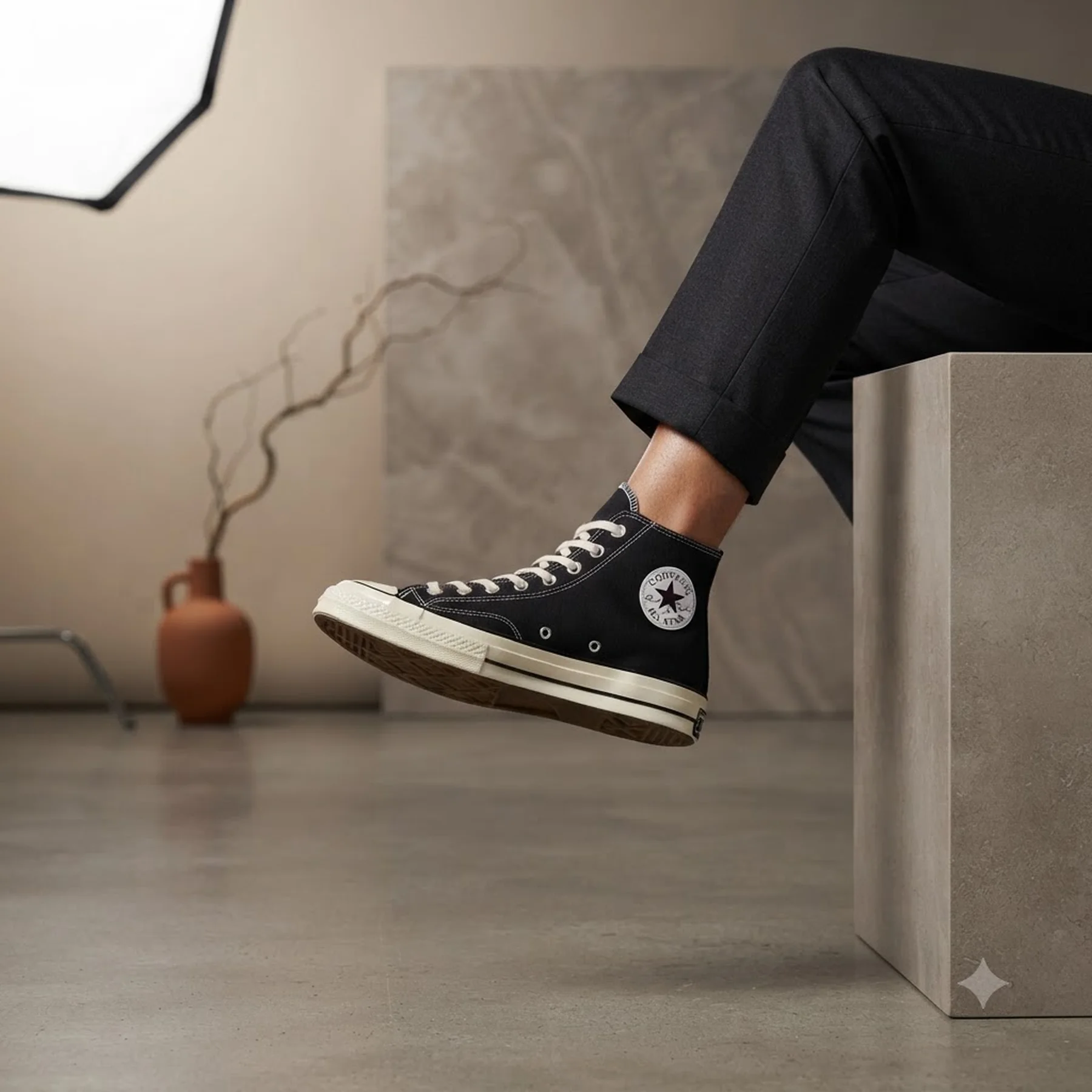 Converse Chuck 70 Vintage Canvas High 'Black'