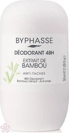 Дезодорант роликовий Byphasse Roll-on deodorant 48h 50 мл Бамбук