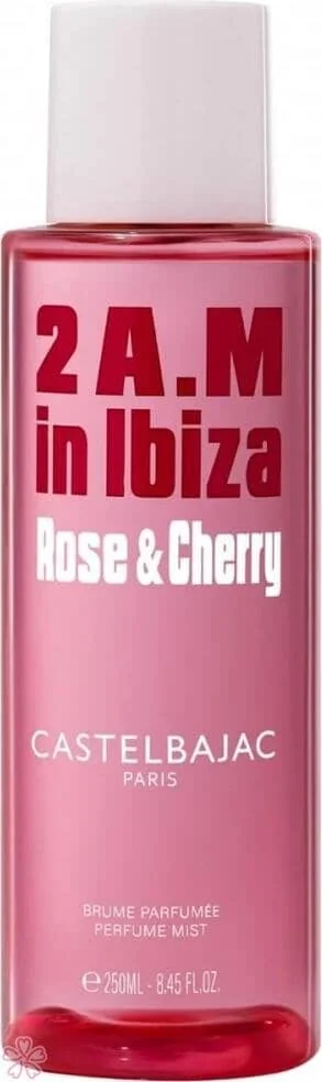 Дымка для женщин Castelbajac 2 a.m in ibiza - cherry & rose 250 мл