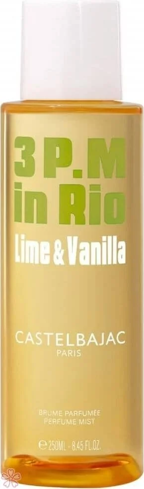 Дымка для женщин Castelbajac 3 p.m in rio - lime & vanilla 250 мл