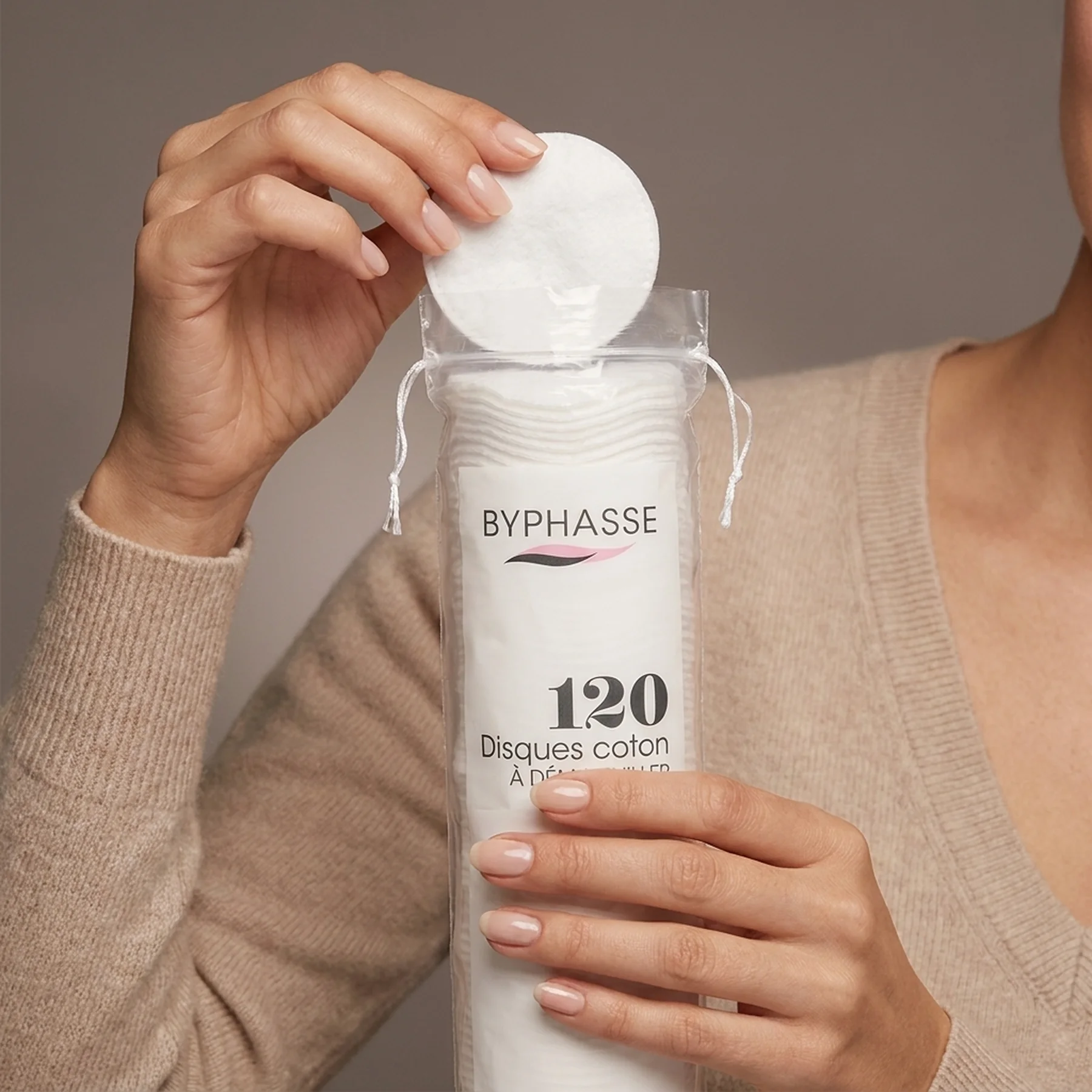 Диски для снятия макияжа Byphasse Cotton Pads 120 шт