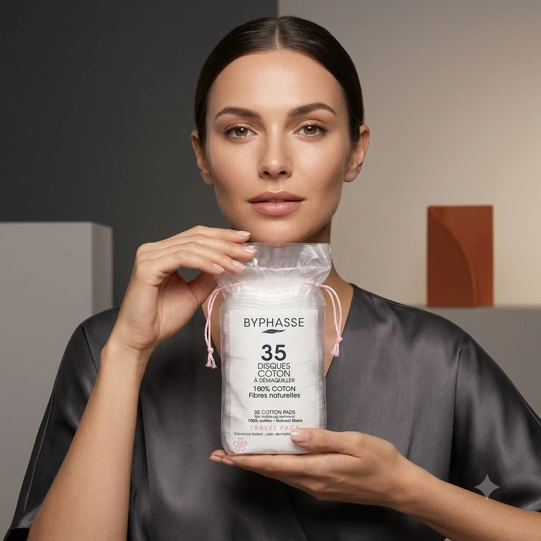 Диски для снятия макияжа Byphasse Cotton Pads 35 шт