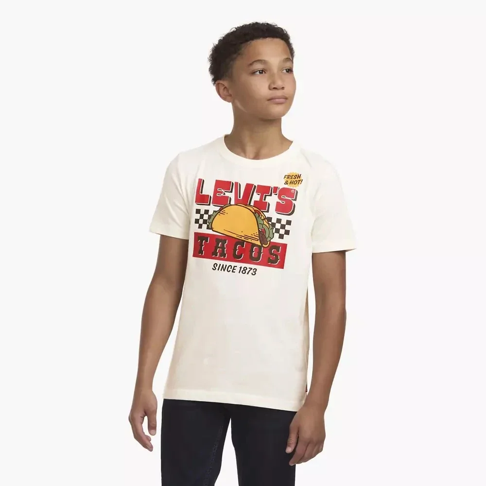Дитяча футболка Levi's з принтом Fresh & Hot Tacos 1159818546