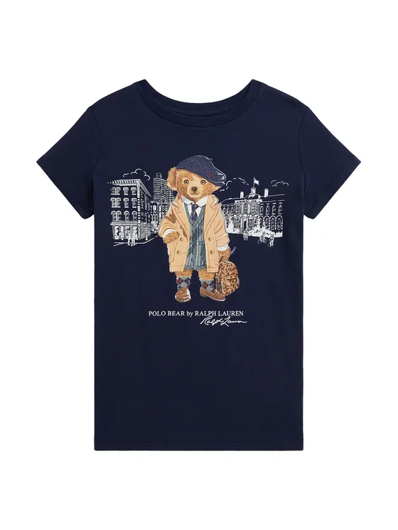 Дитяча футболка Ralph Lauren Tee Bear