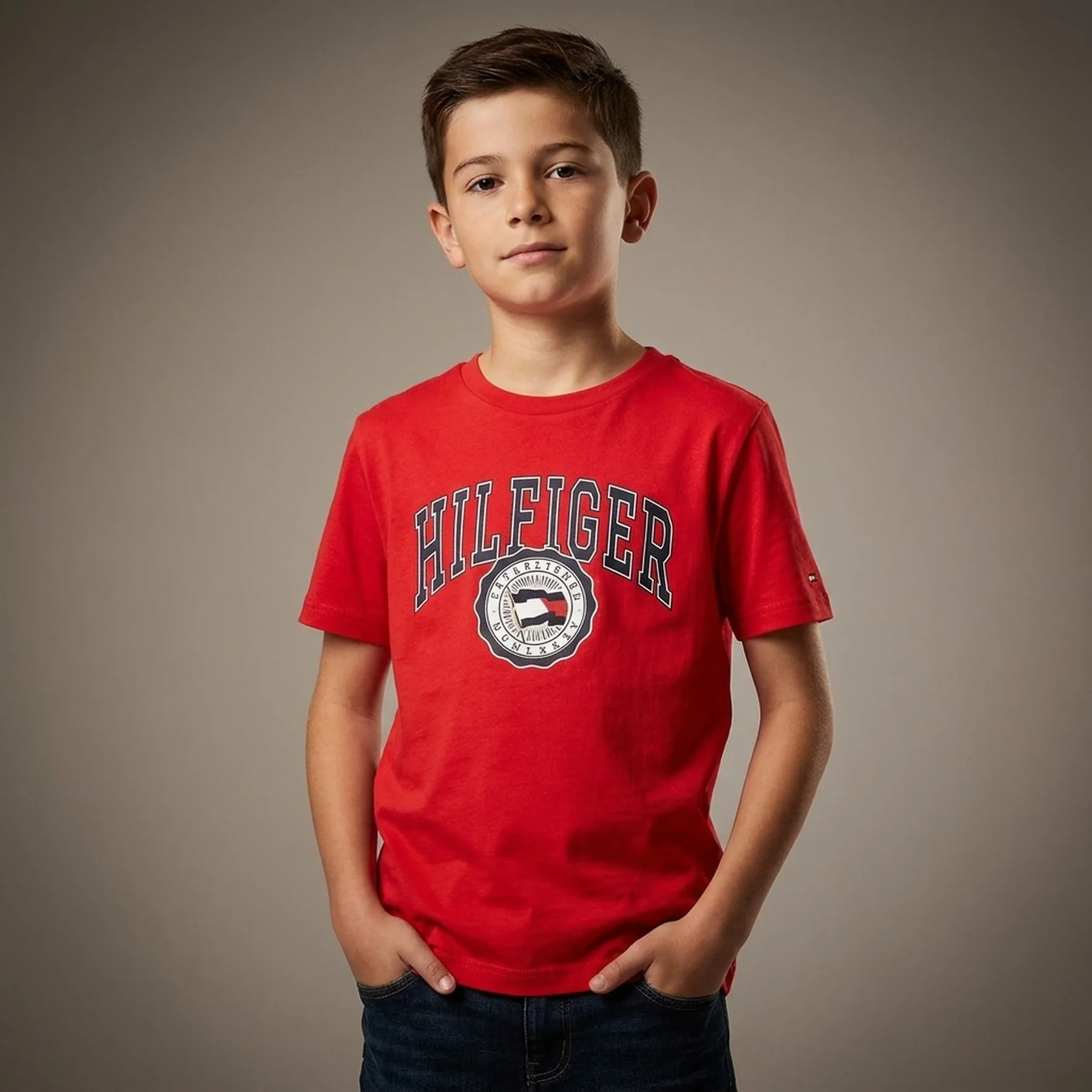 Дитяча футболка Tommy Hilfiger з логотипом 1159827960