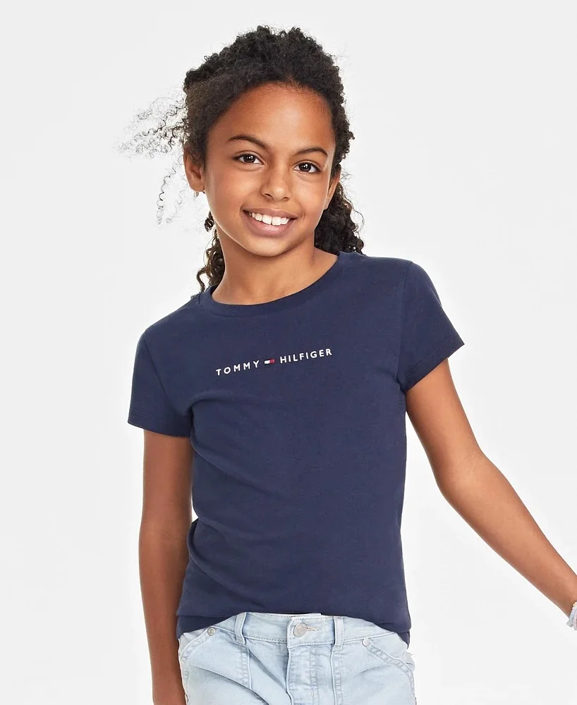 Дитяча футболка Tommy Hilfiger з логотипом 1159837581 — Одяг для дівчинки