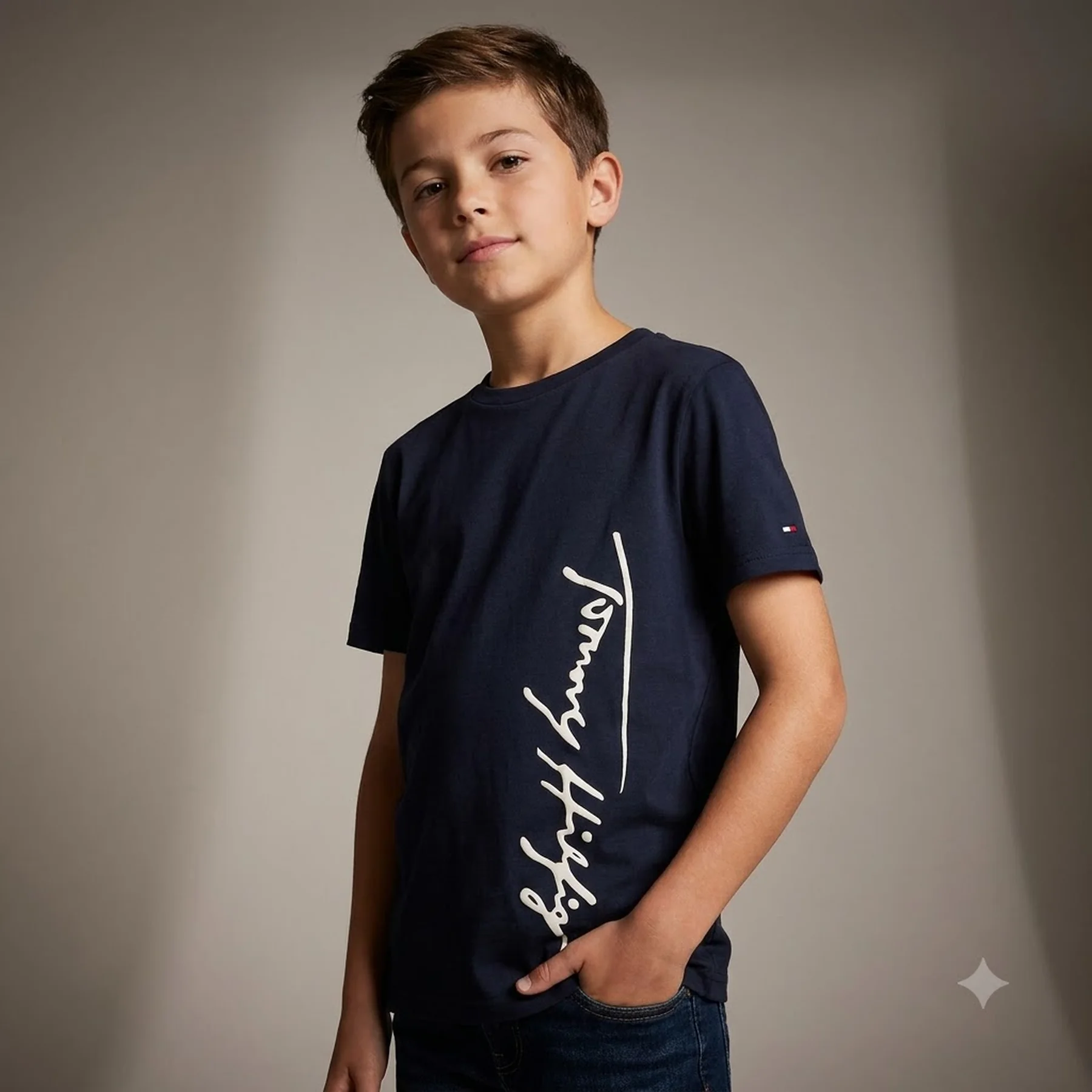 Дитяча футболка Tommy Hilfiger з логотипом 1159839362