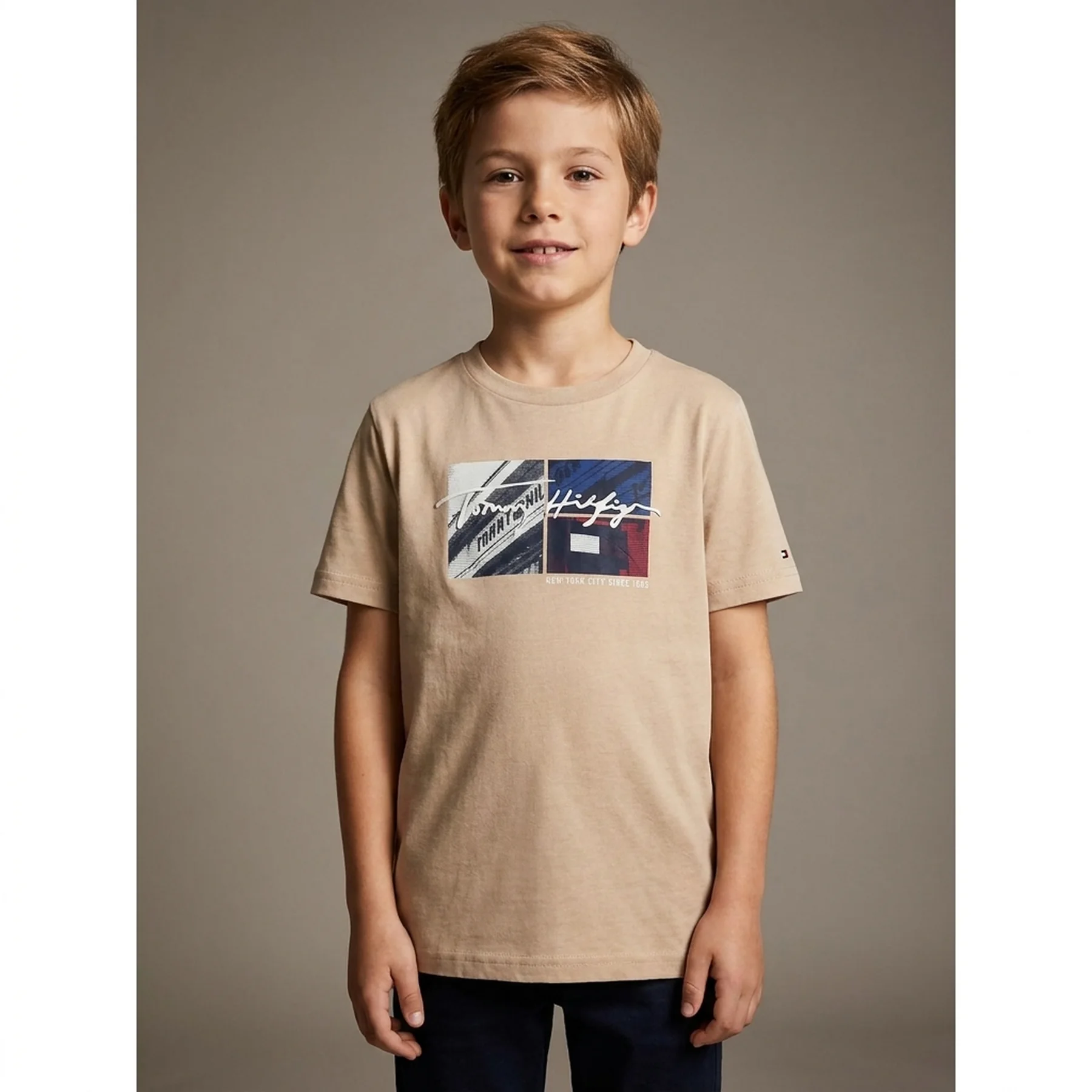 Дитяча футболка Tommy Hilfiger з логотипом 1159843031