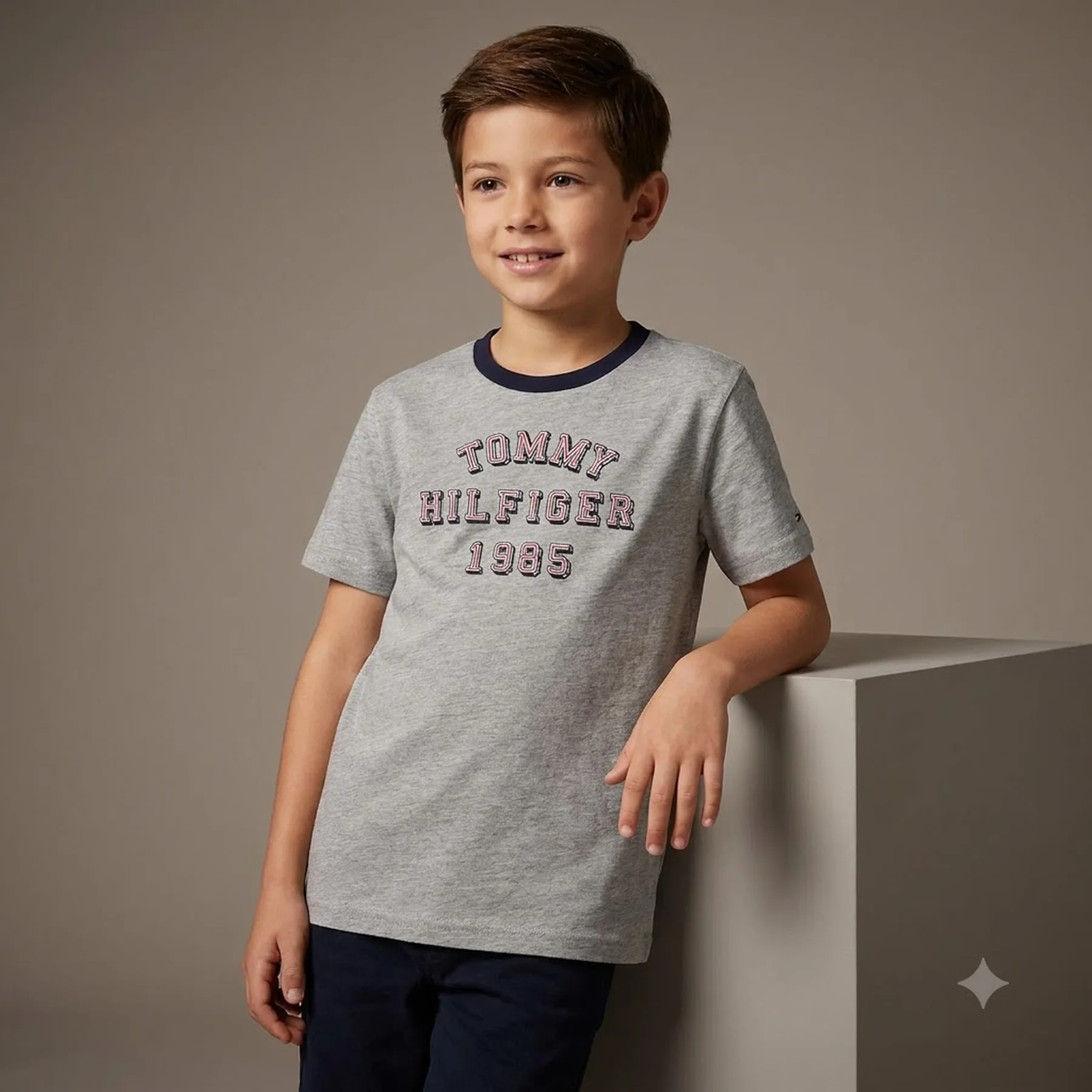 Дитяча футболка Tommy Hilfiger з логотипом 1159843087