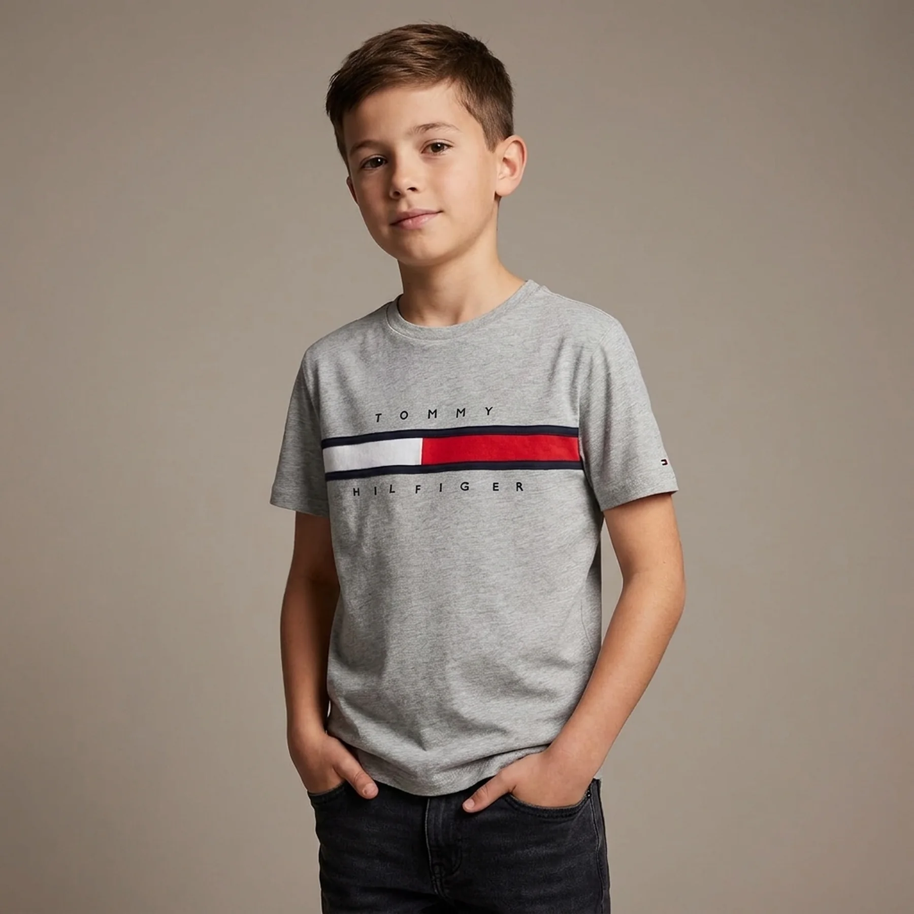 Дитяча футболка Tommy Hilfiger з логотипом 1159844631