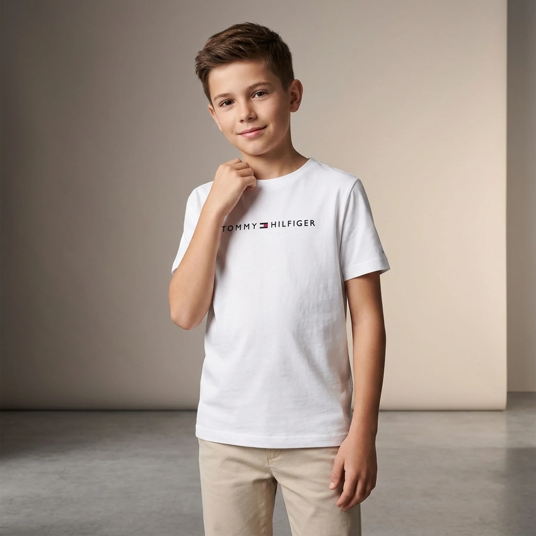 Дитяча футболка Tommy Hilfiger з вишитим логотипом 1159842775