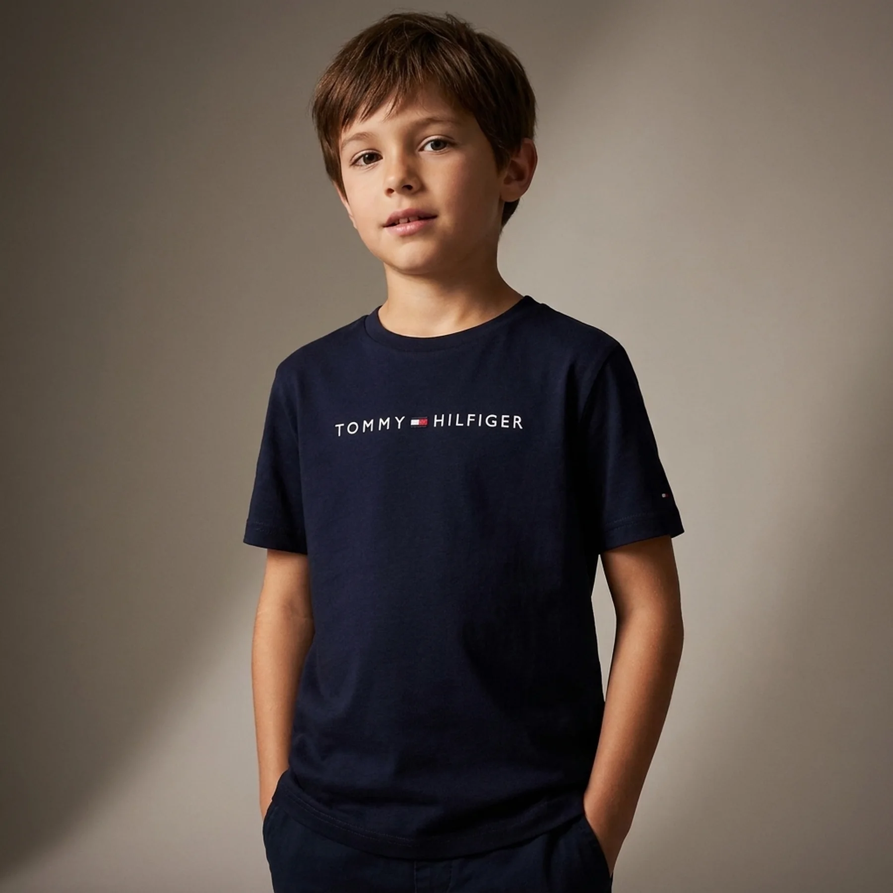 Дитяча футболка Tommy Hilfiger з вишитим логотипом 1159842776