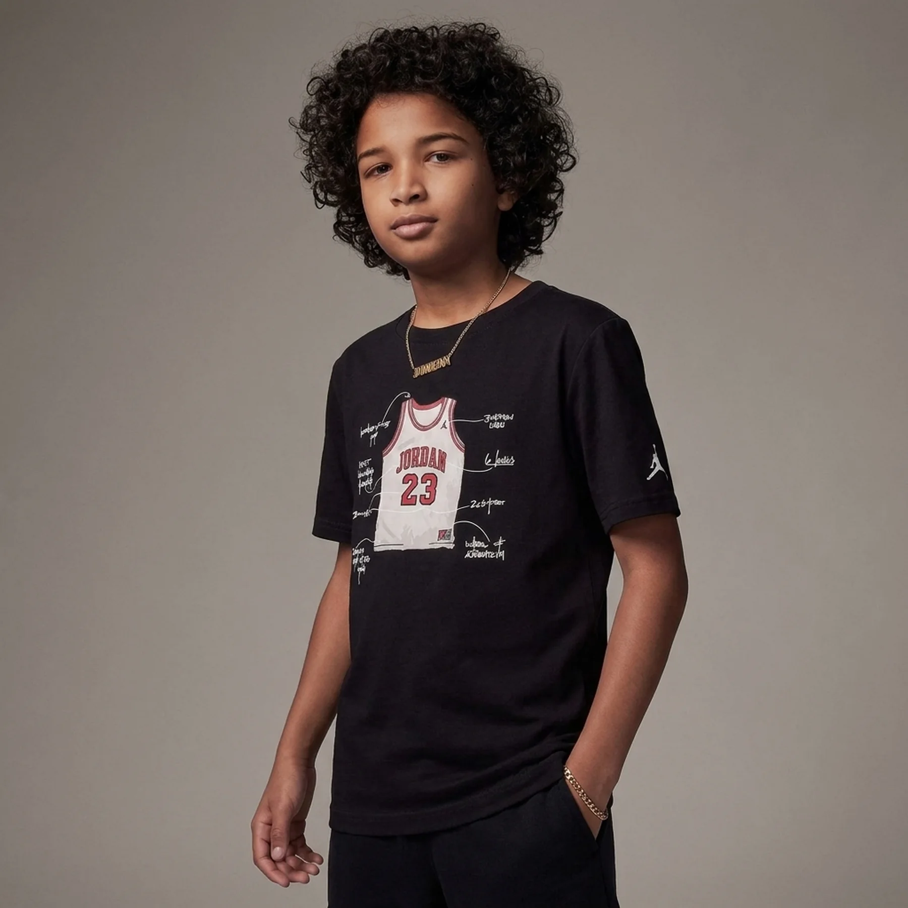Дитяча футболка з принтом Nike Jordan 1159848609
