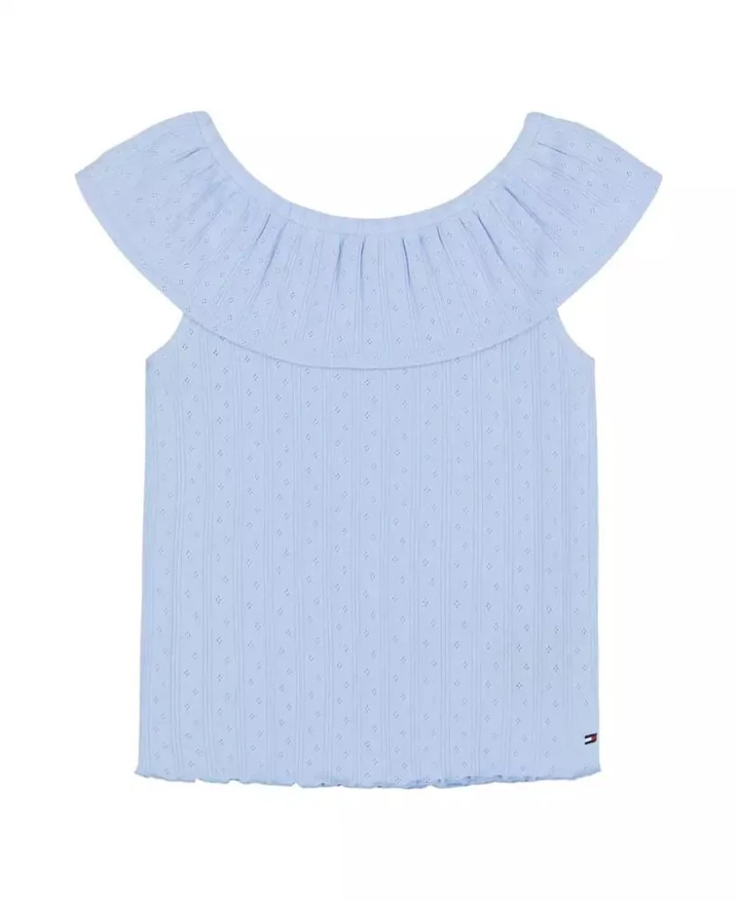 Дитяча майка Tommy Hilfiger з оборкою 1159851238