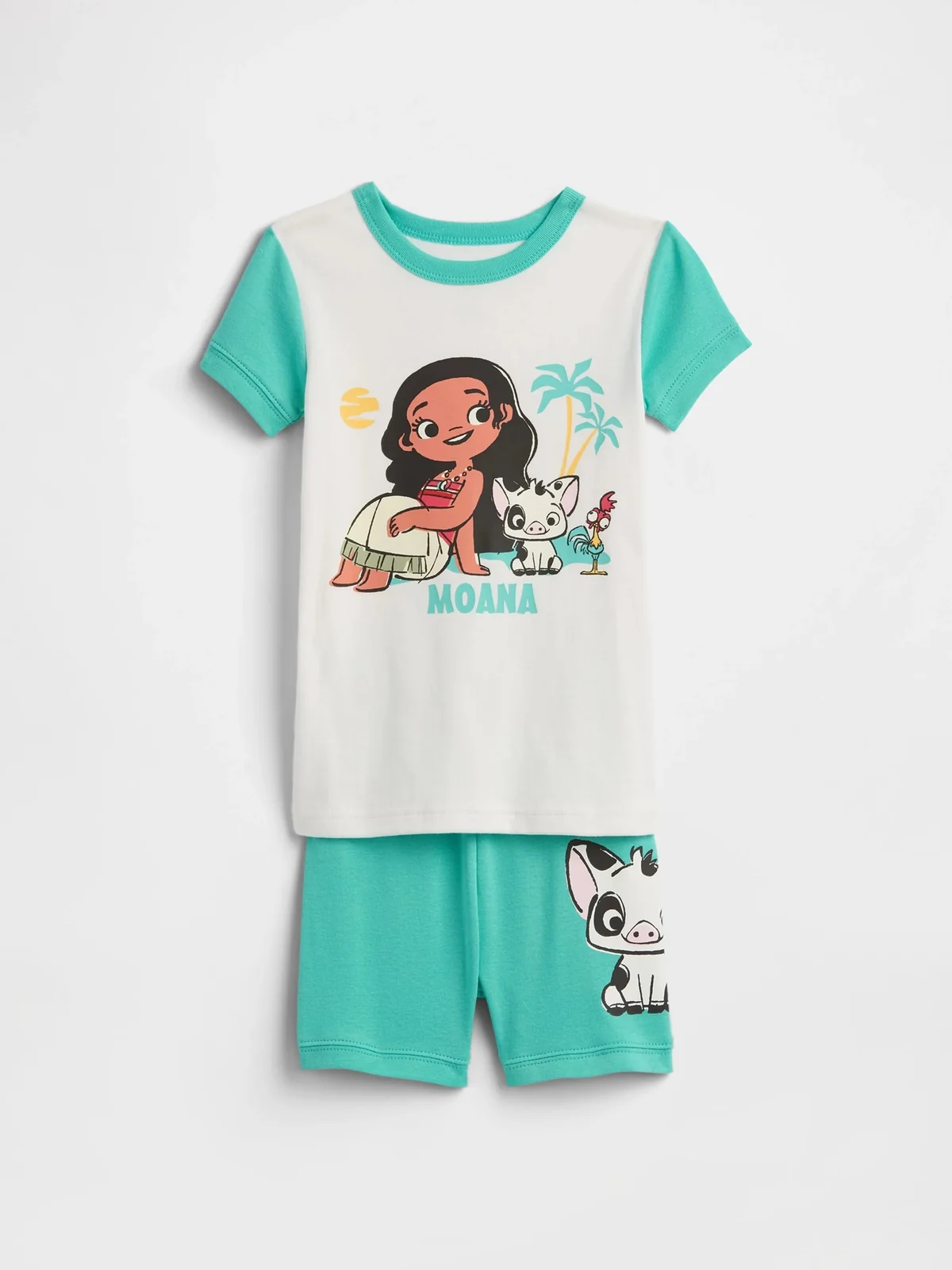 Дитяча піжама Disney Moana GAP футболка та шорти 1159850976