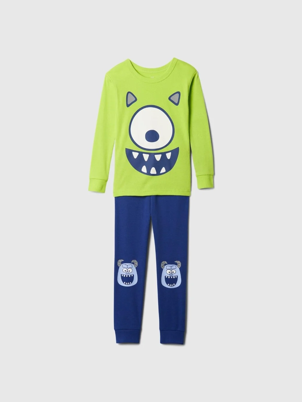 Дитяча піжама Disney Monsters GAP лонгслів та штани 1159835022