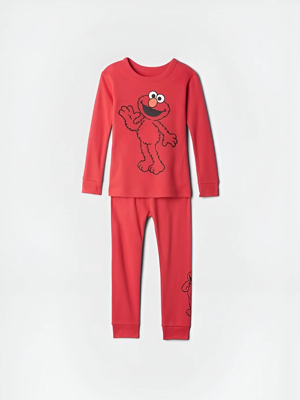 Дитяча піжама Sesame Street GAP лонгслів та штани 1159841084