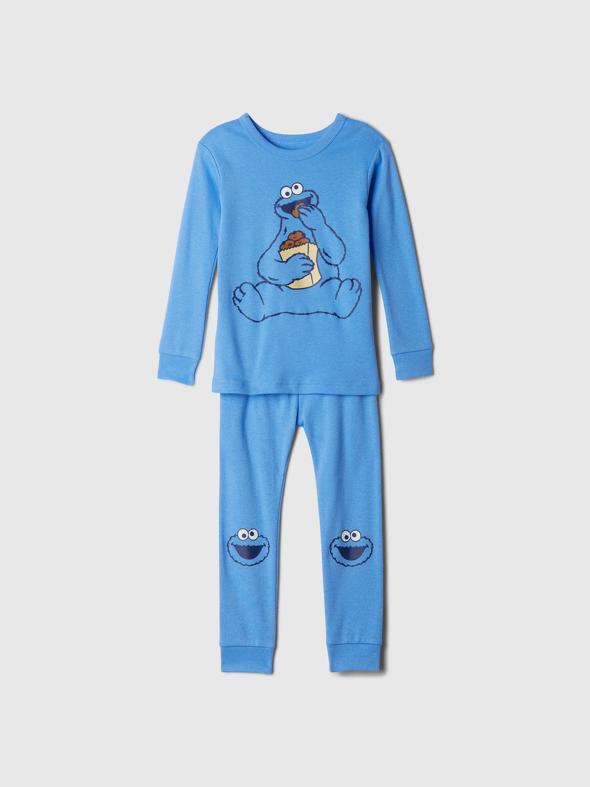 Дитяча піжама Sesame Street GAP лонгслів та штани 1159849649
