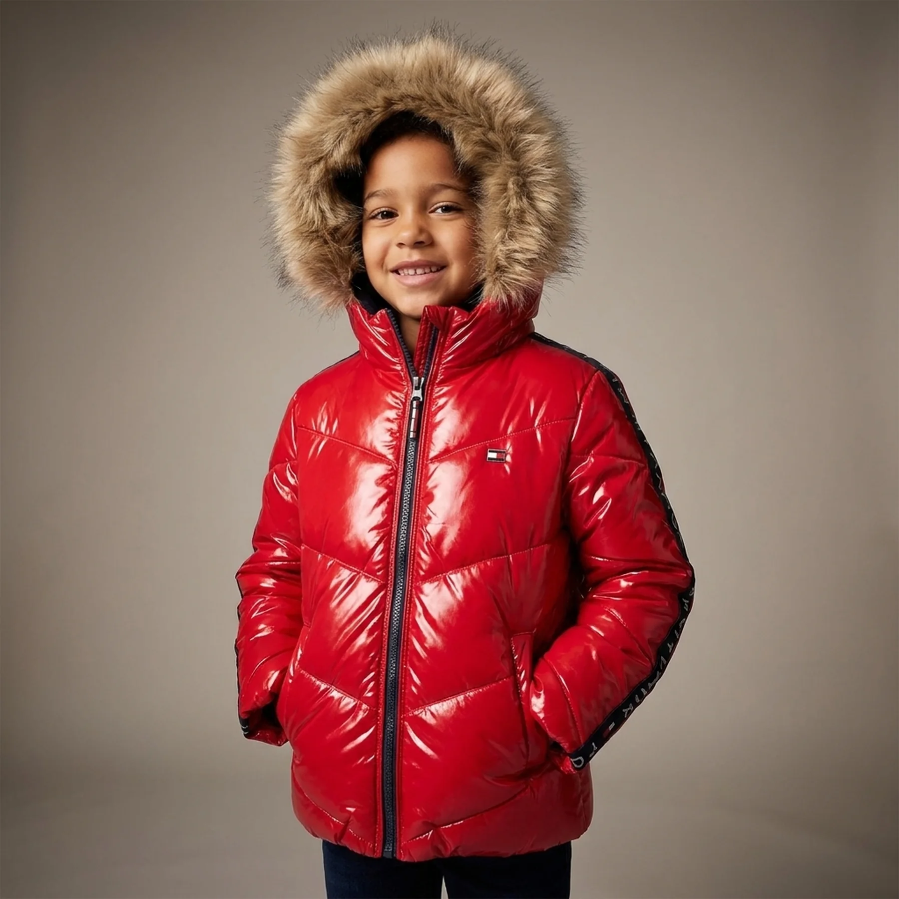 Дитяча стьобана куртка Tommy Hilfiger 1159837677