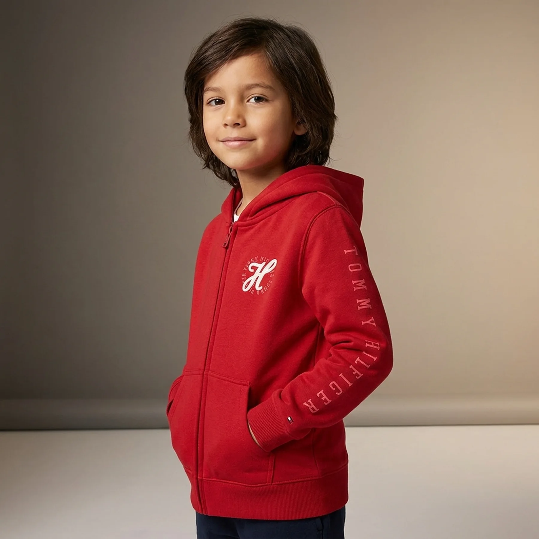 Дитяча толстовка Tommy Hilfiger фліс 1159837211