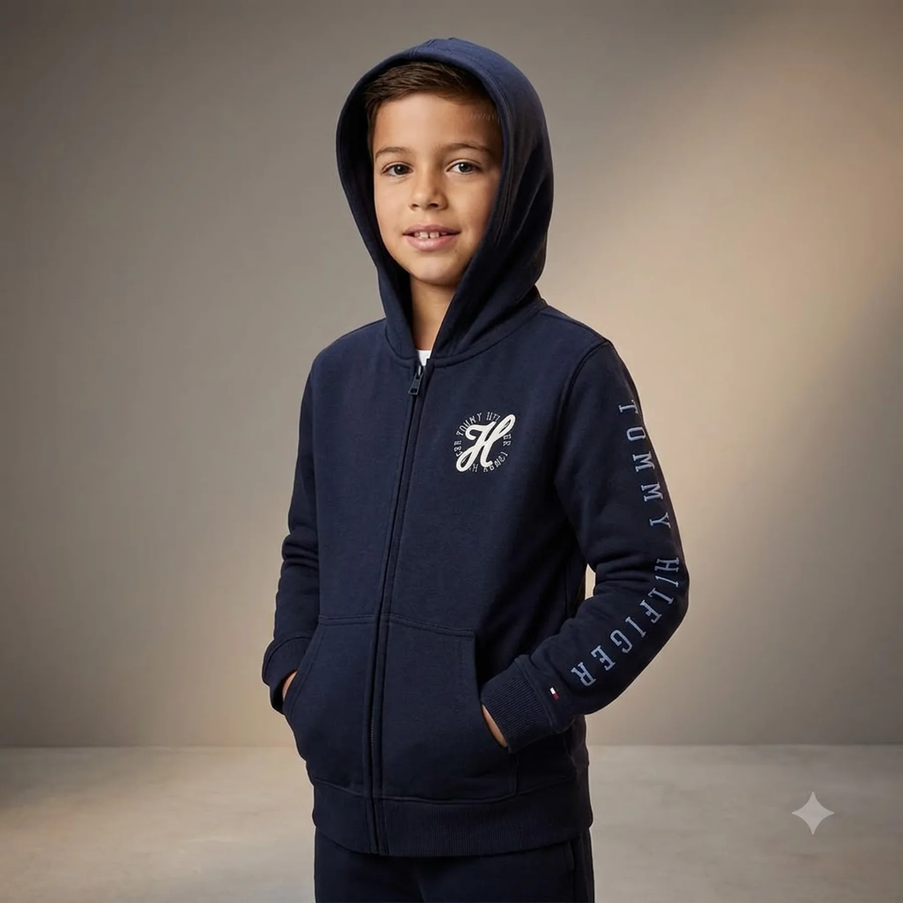 Дитяча толстовка Tommy Hilfiger фліс 1159848689
