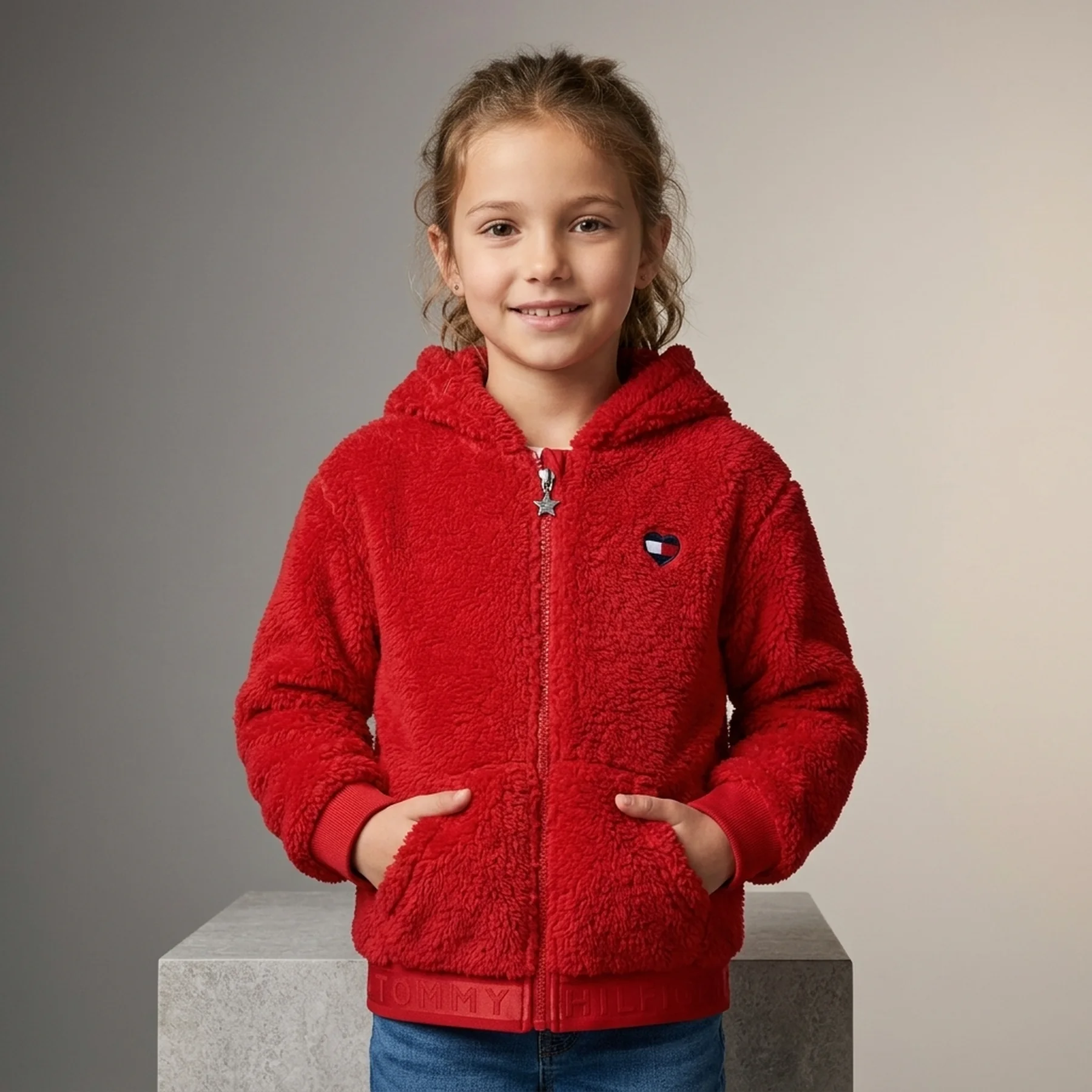 Дитяча толстовка з екомеха Tommy Hilfiger 1159842068