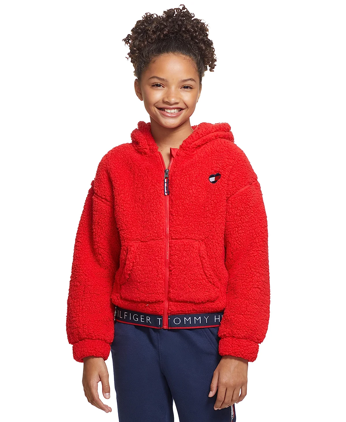 Дитяча толстовка з шерпи Tommy Hilfiger 1159828212