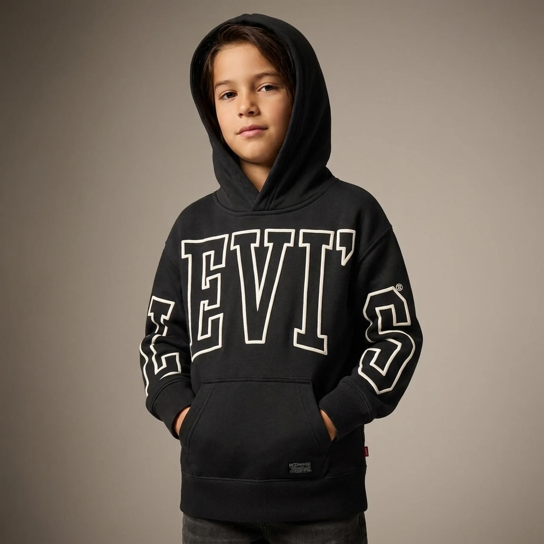 Дитяче худі Levi's з логотипом на флісі 1159856989