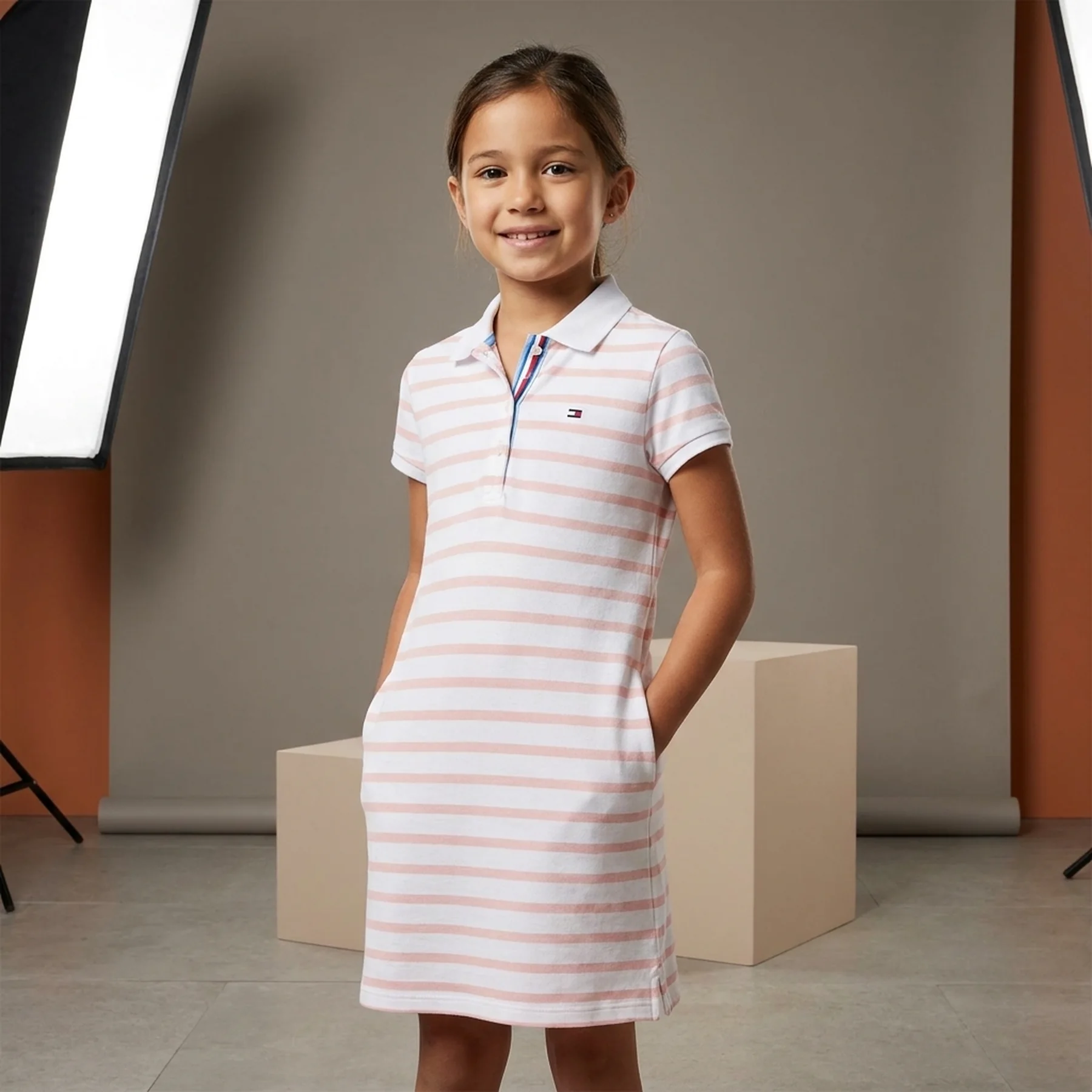 Дитяче плаття-поло Tommy Hilfiger в смужку 1159826979
